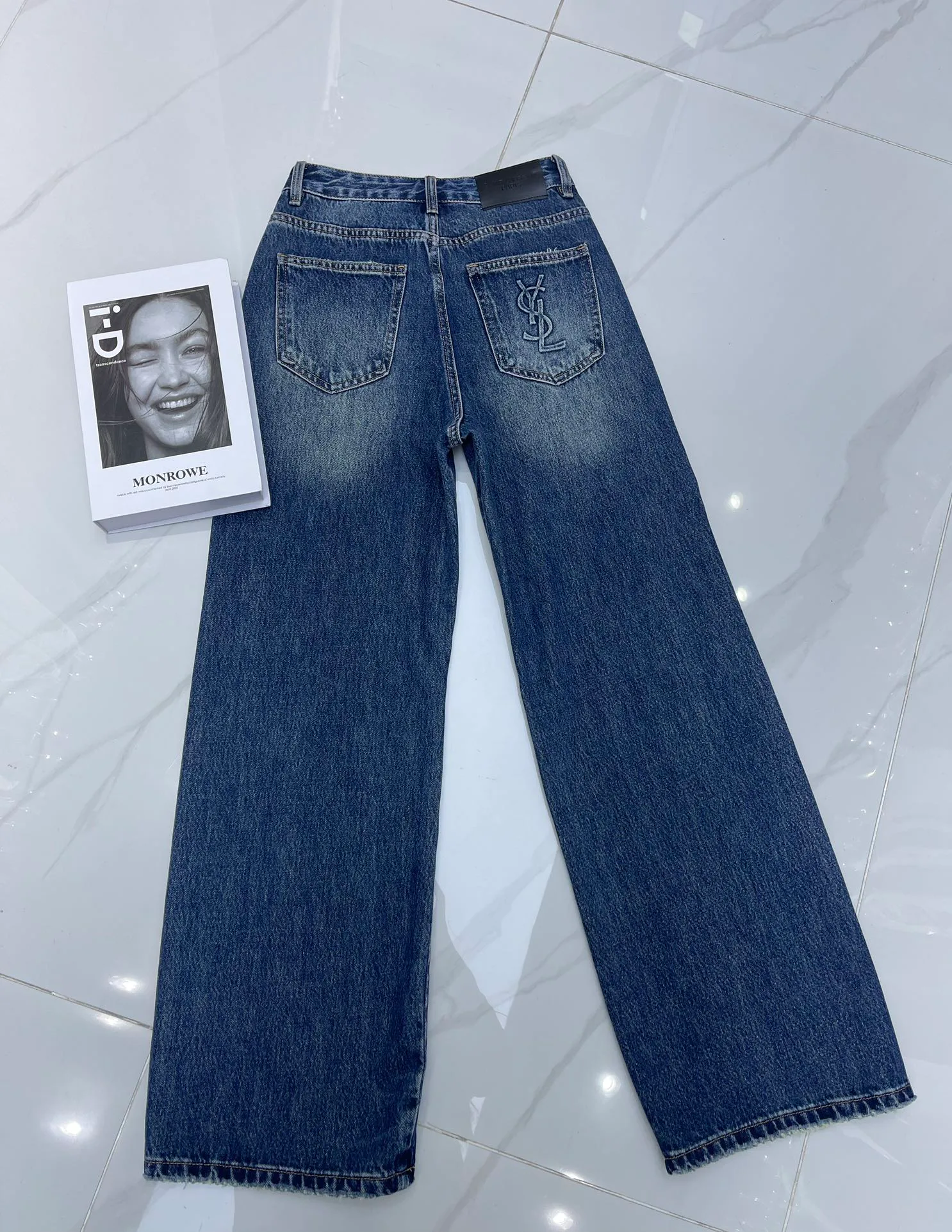 Джинсы Женские Saint Laurent 116871