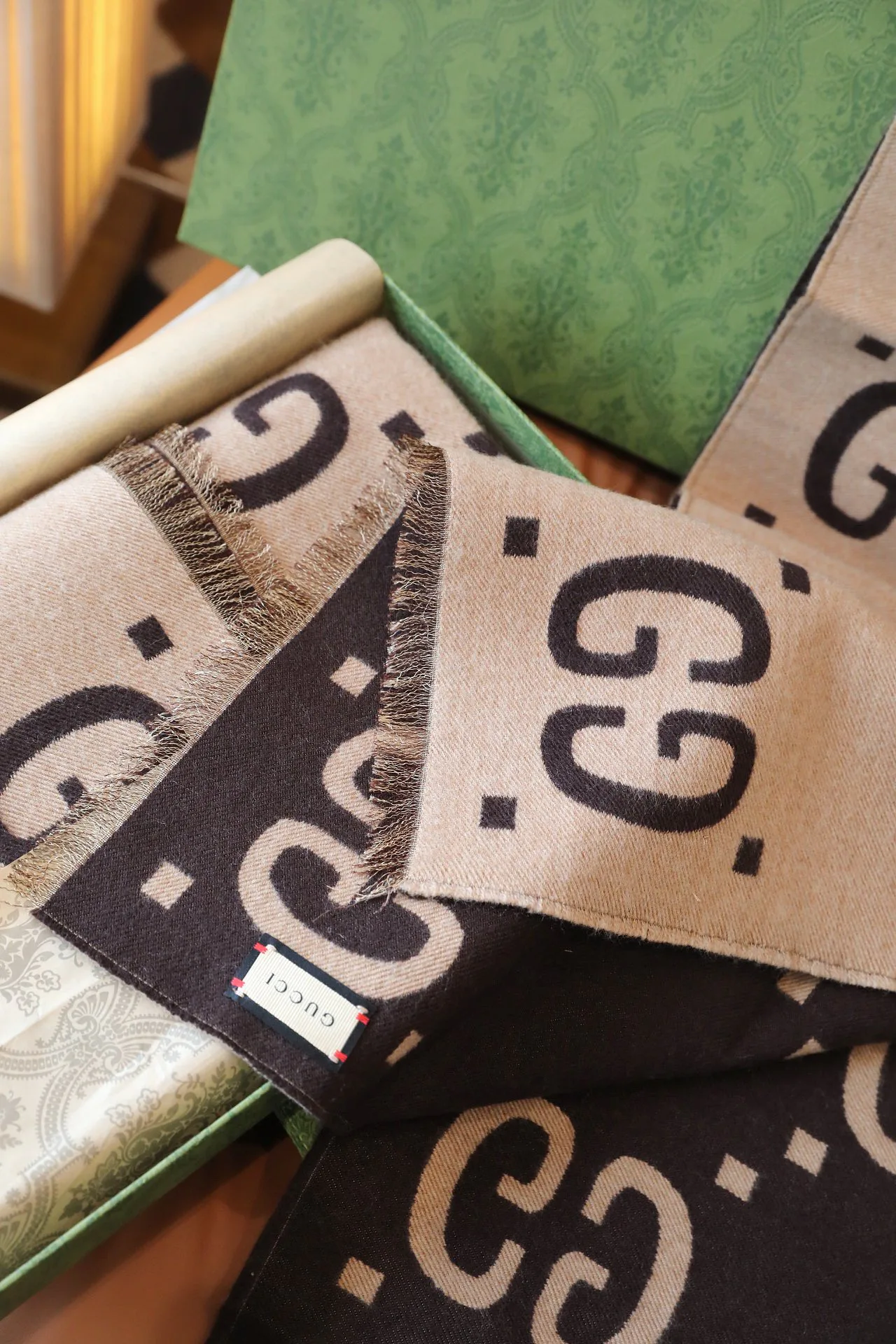 Шарфы Gucci 473291