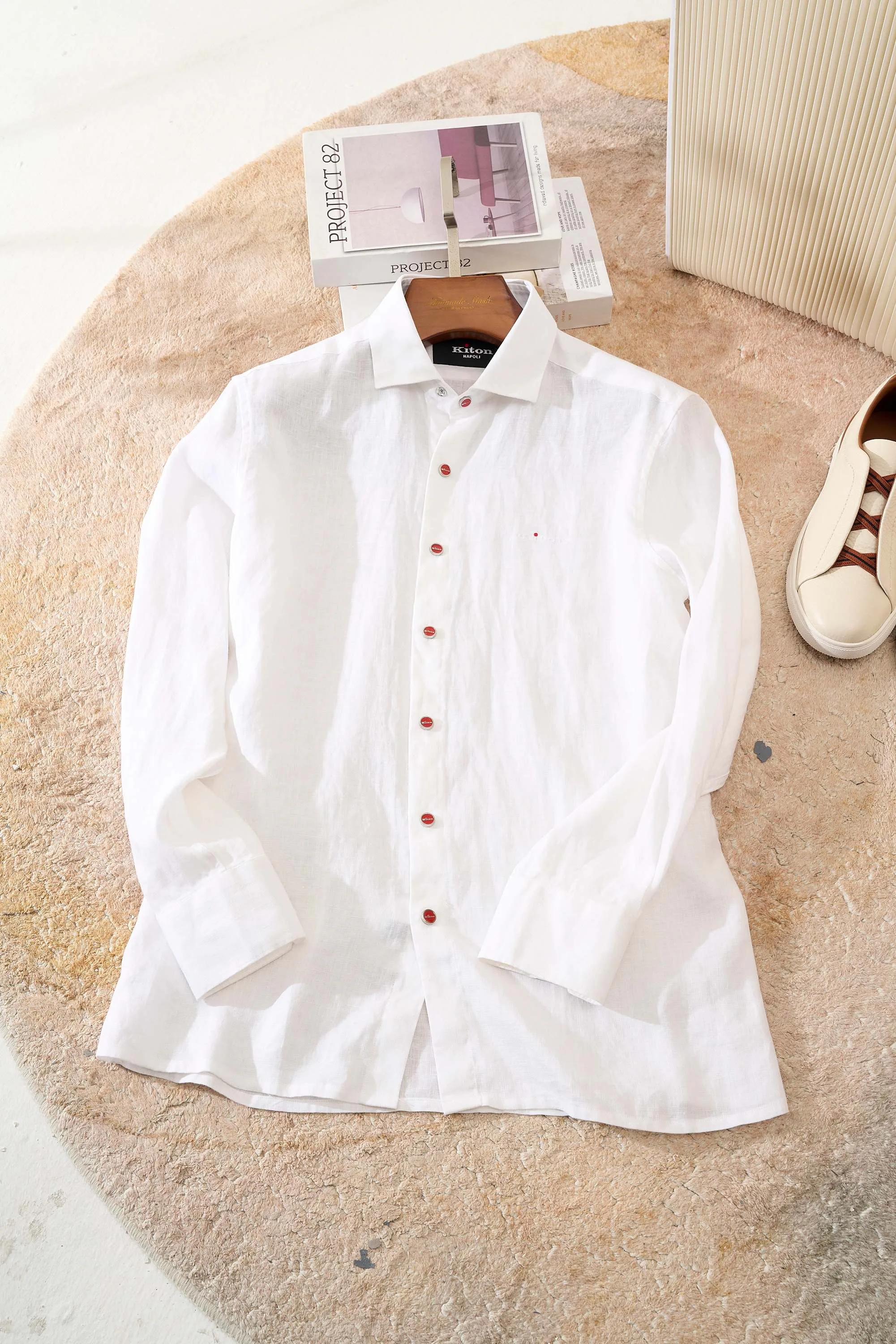 Рубашки Мужские Kiton 18509991
