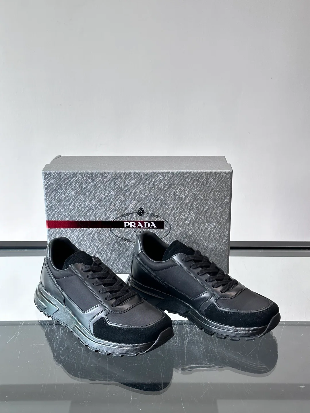 Кроссовки Мужские Prada 721383