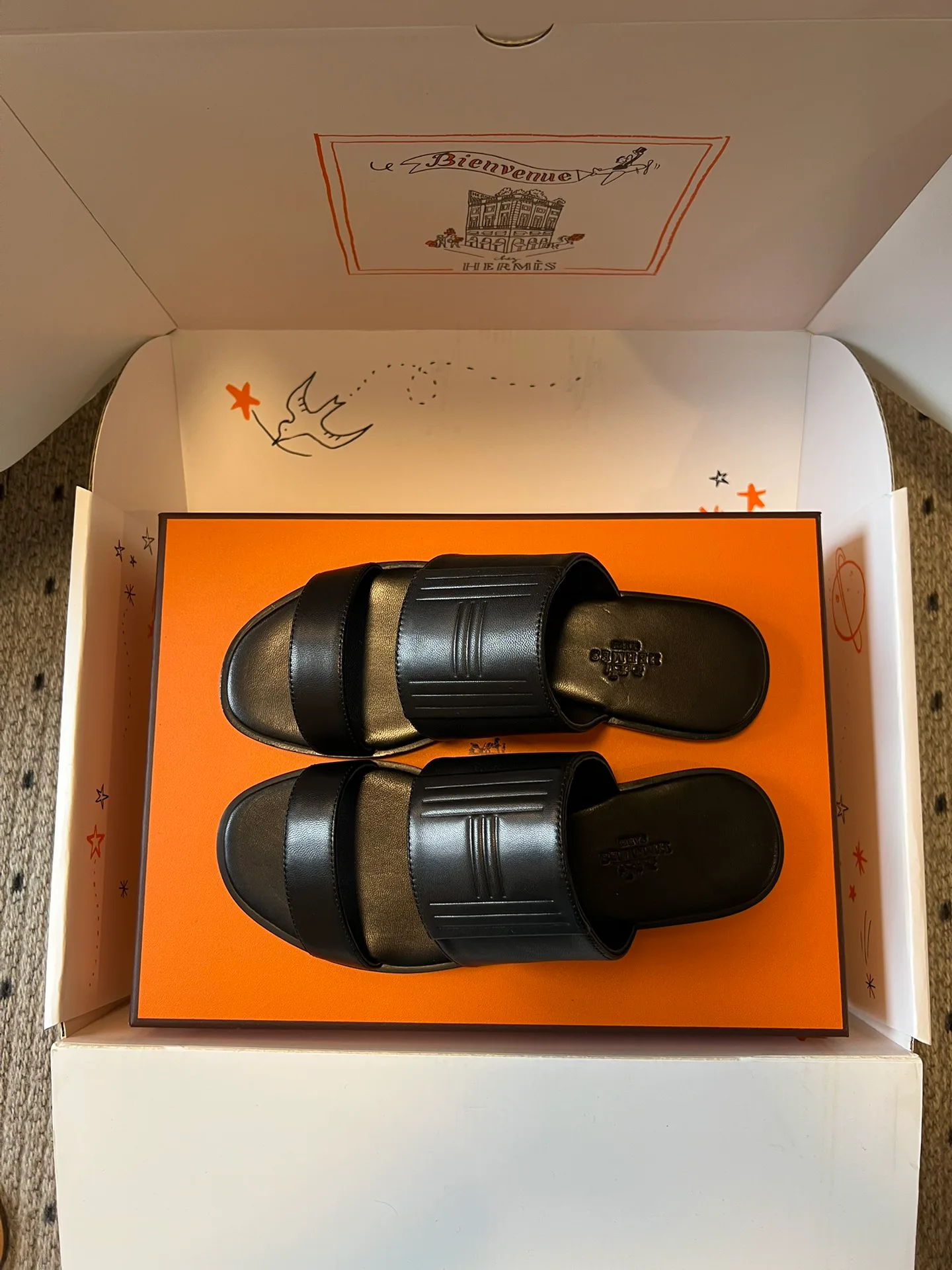 Шлепанцы Женские Hermes 11129431