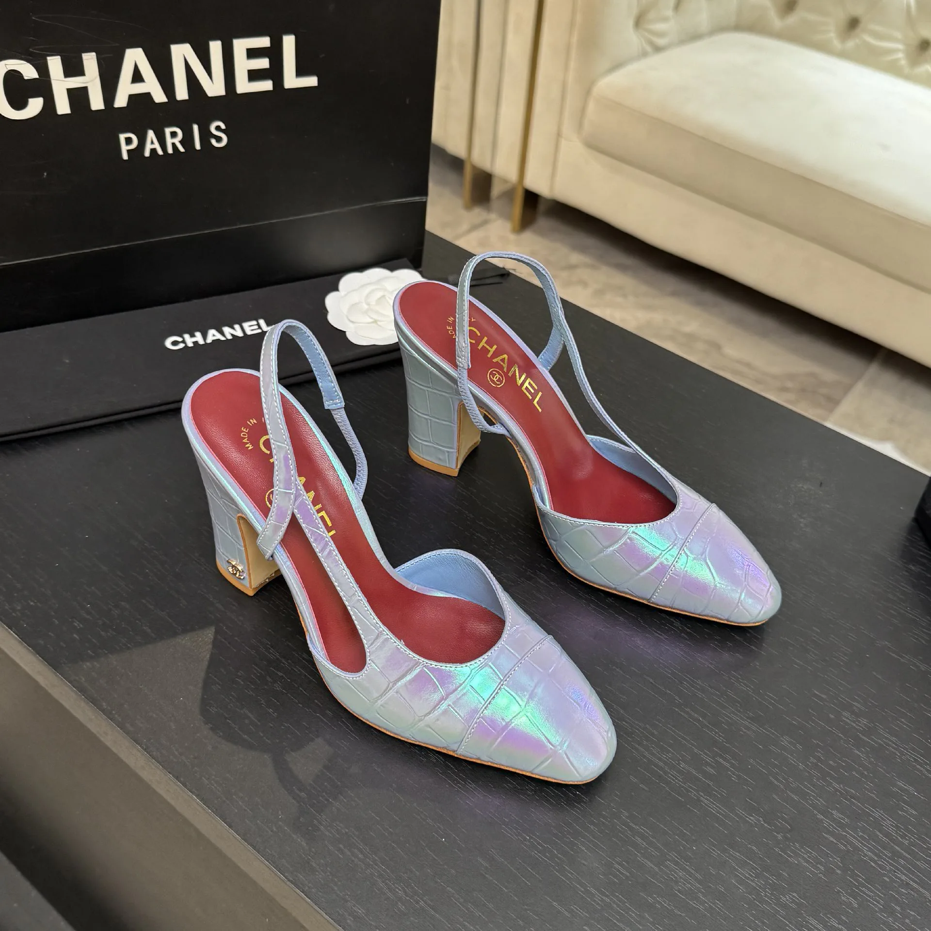 Босоножки Женские Chanel 19554602