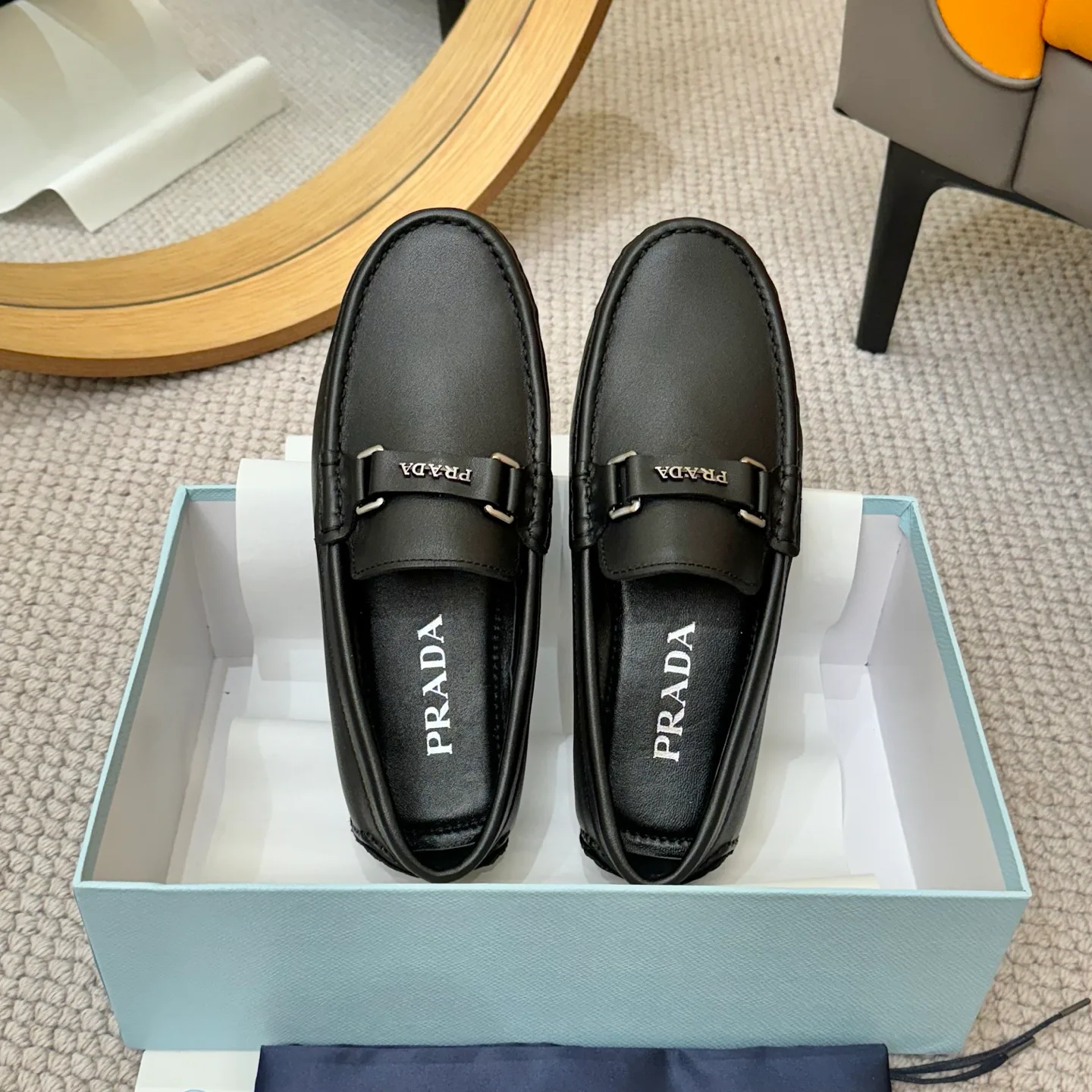 Мокасины Мужские Prada 34283