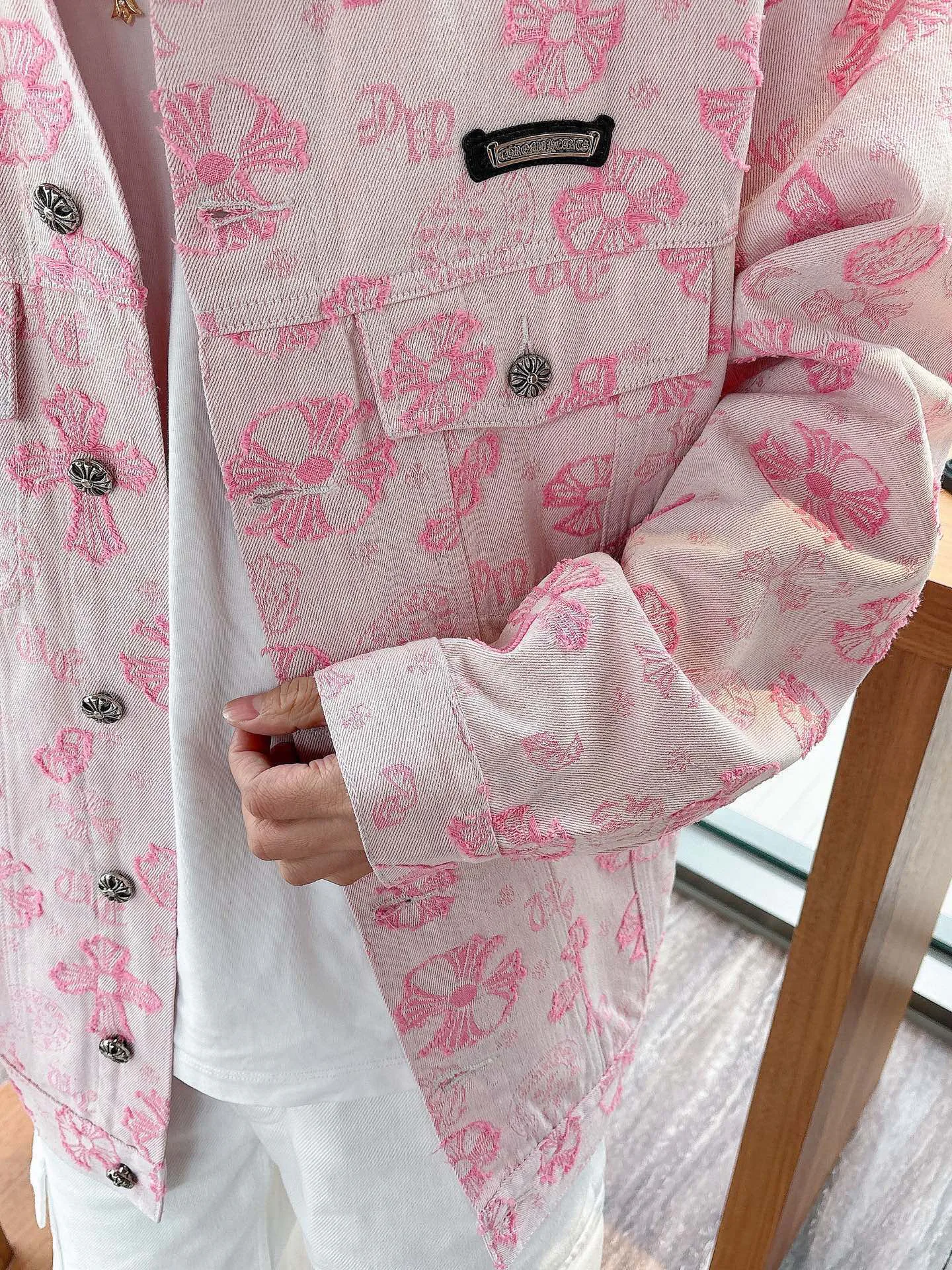 Куртки И Пуховики Мужские Chrome Hearts 928648