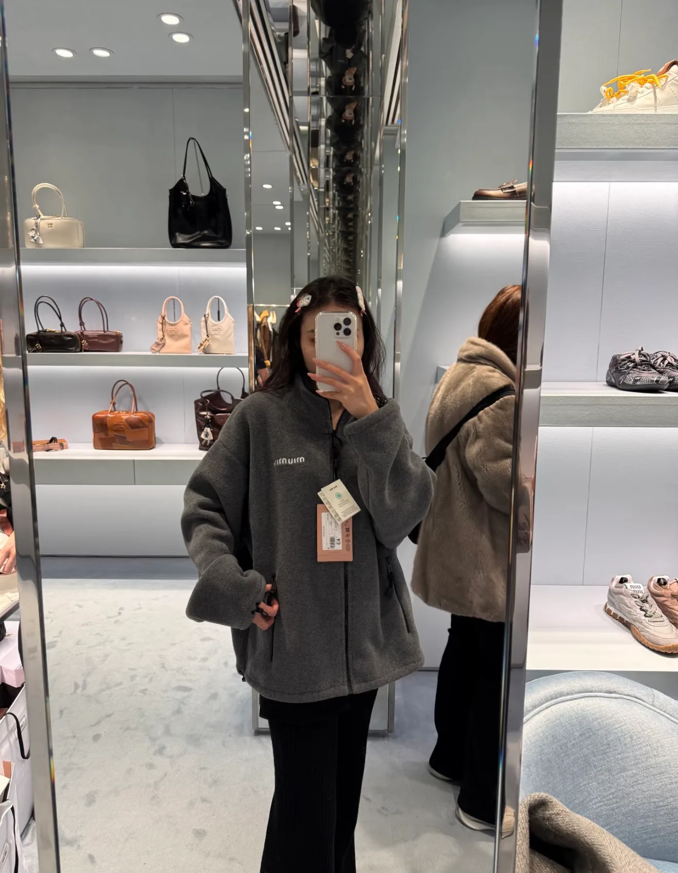 Куртки И Пуховики Женские Miu Miu 18113598