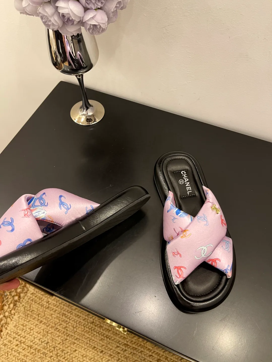 Шлепанцы Женские Chanel 89927