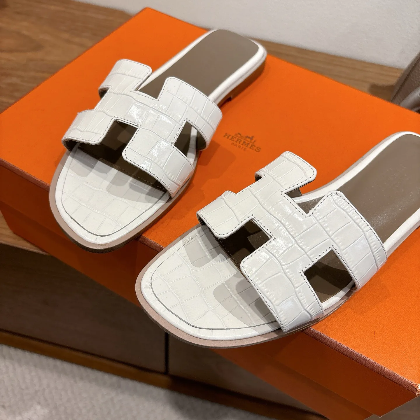 Шлепанцы Женские Hermes 873852