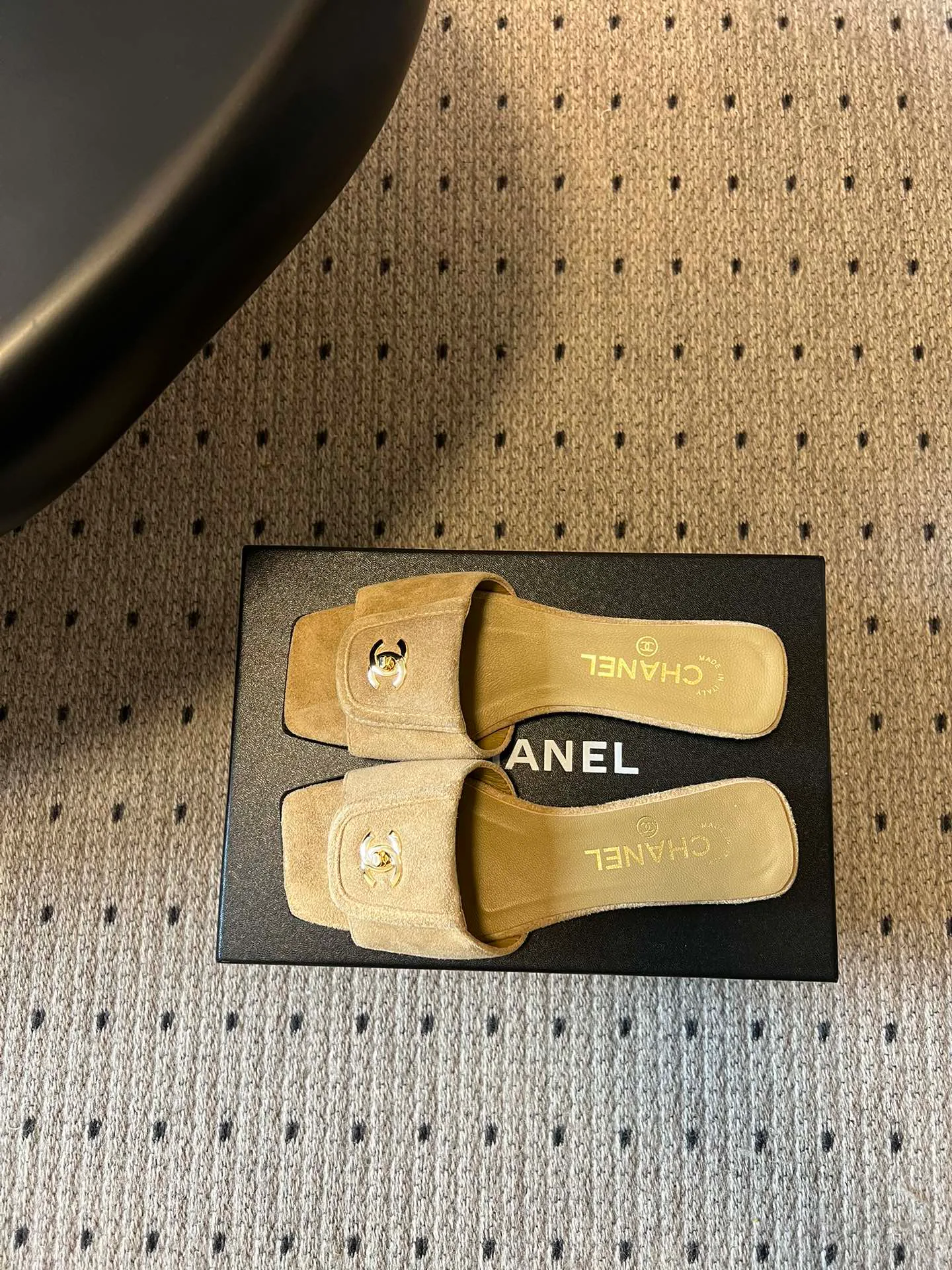 Шлепанцы Женские Chanel 12684470