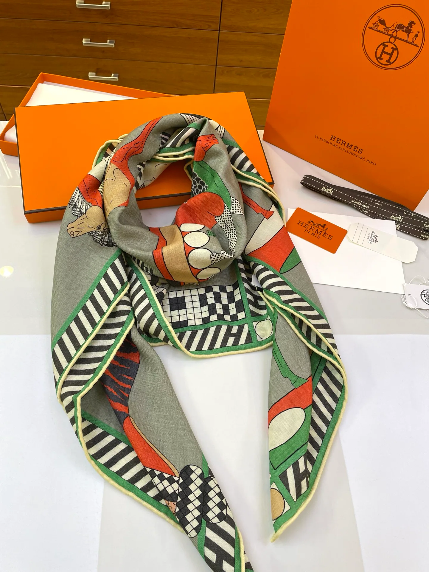 Шарфы Hermes 210267