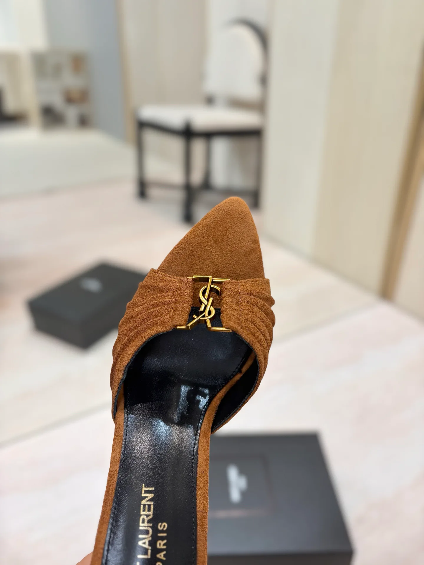Мюли И Сабо Женские Saint Laurent 17476015
