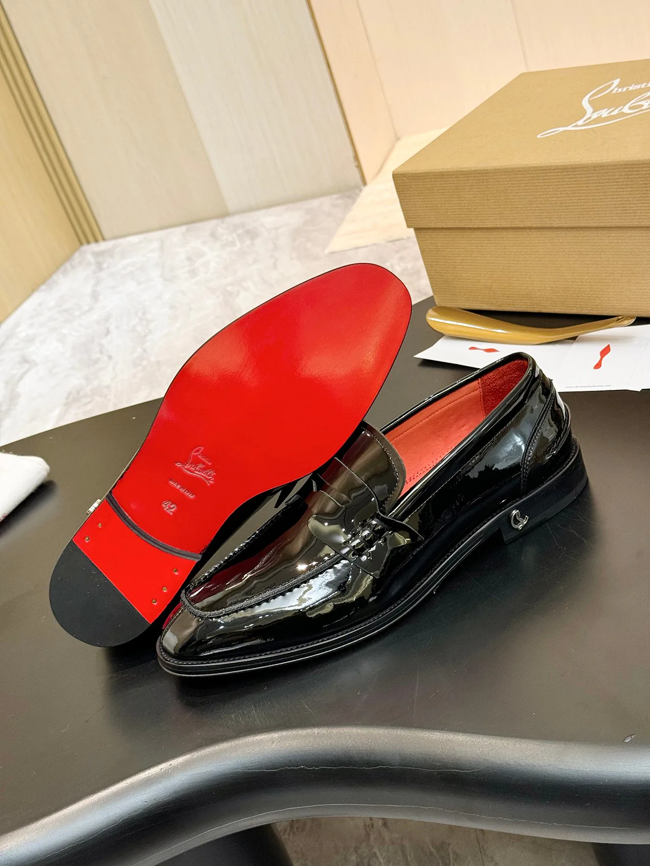 Лоферы И Туфли Мужские Christian Louboutin 18117264