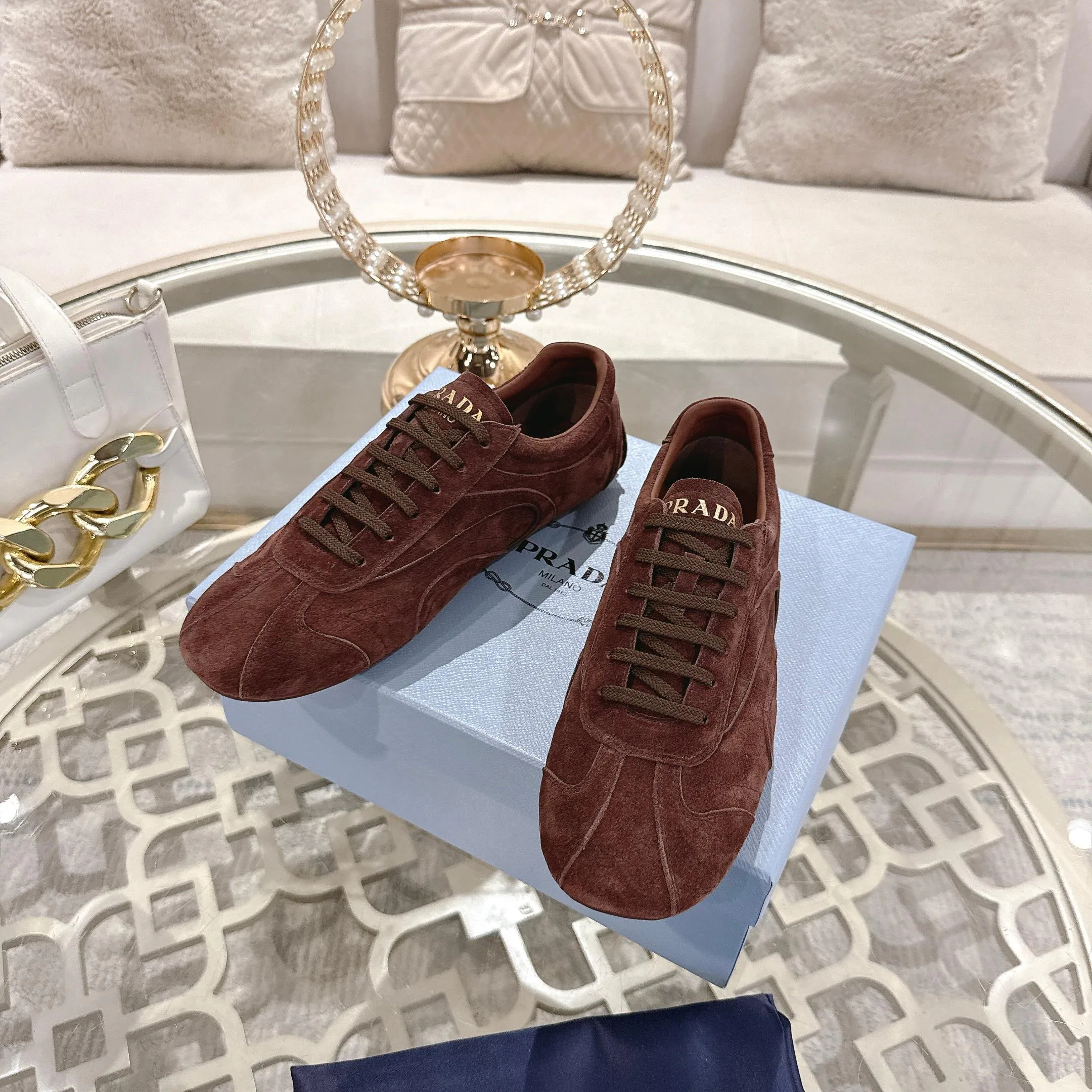 Кроссовки Женские Prada 1000579