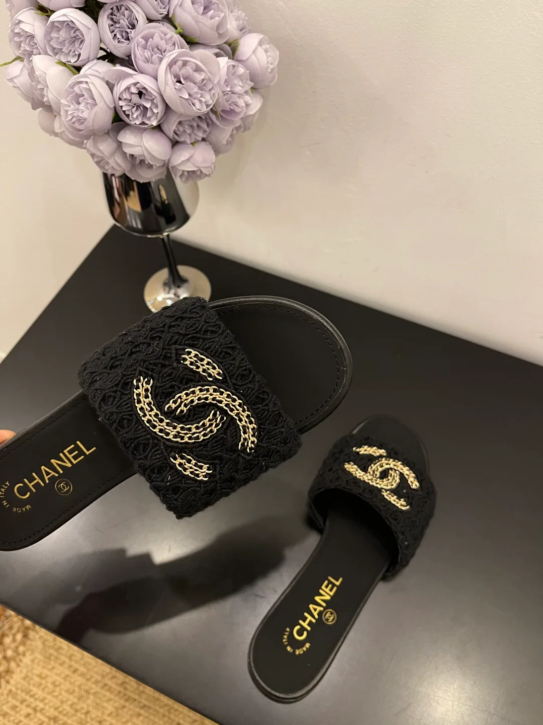 Шлепанцы Женские Chanel 48856