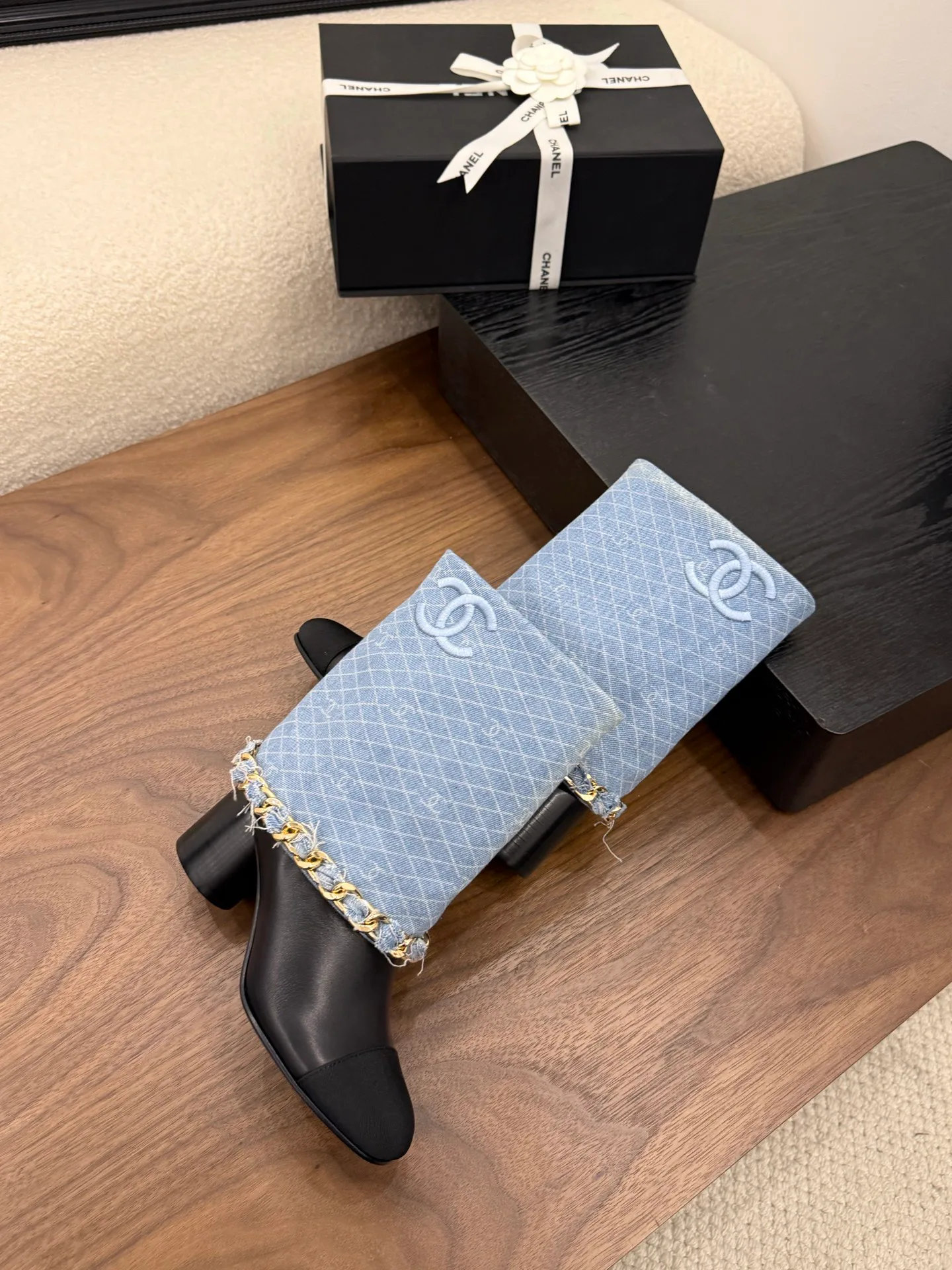 Ботильоны Женские Chanel 280619