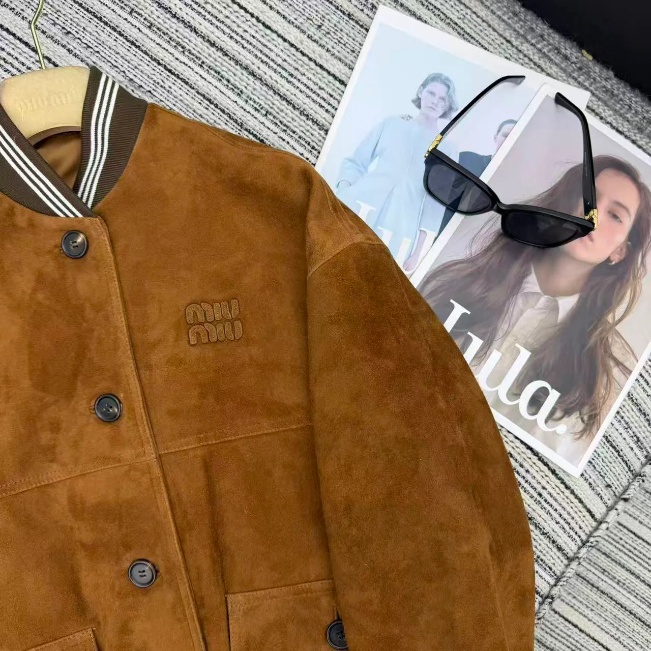 Кожаные Куртки И Дублёнки Женские Miu Miu 11520115