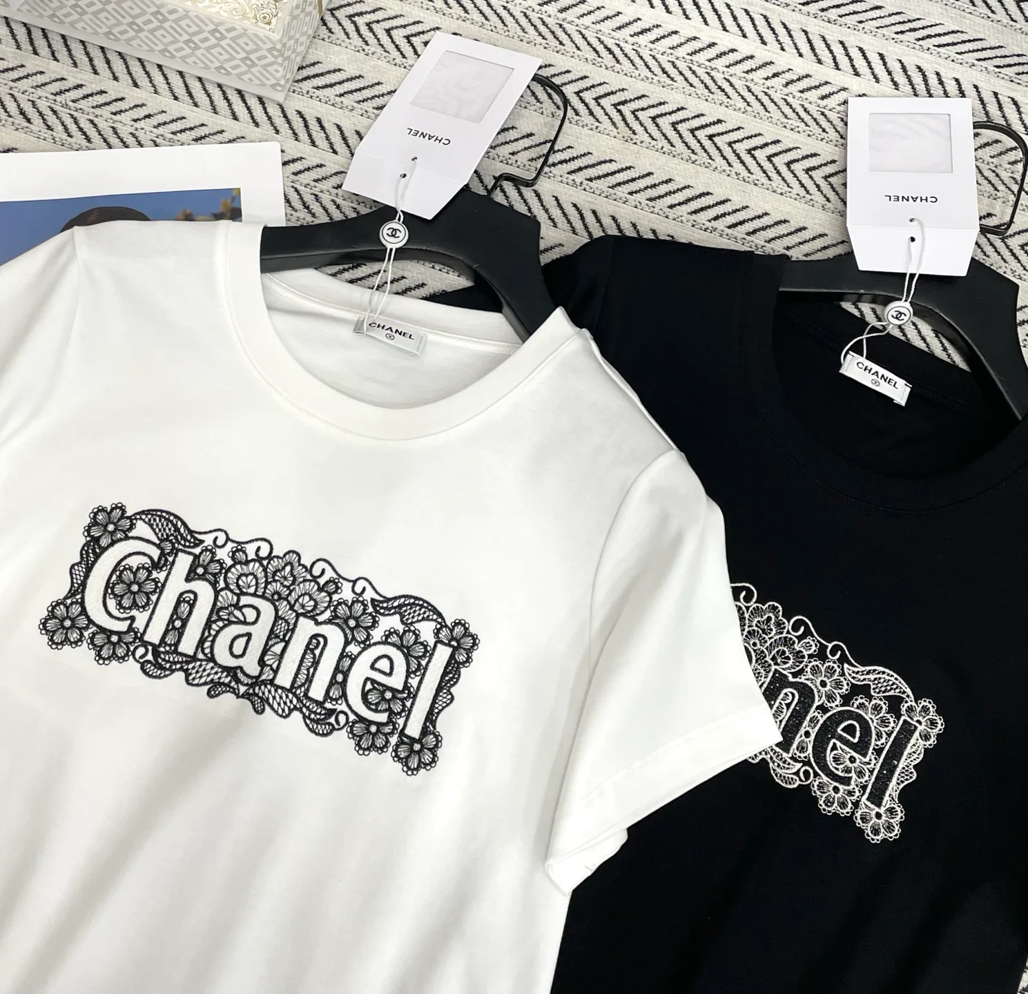 Футболки Женские Chanel 4523603