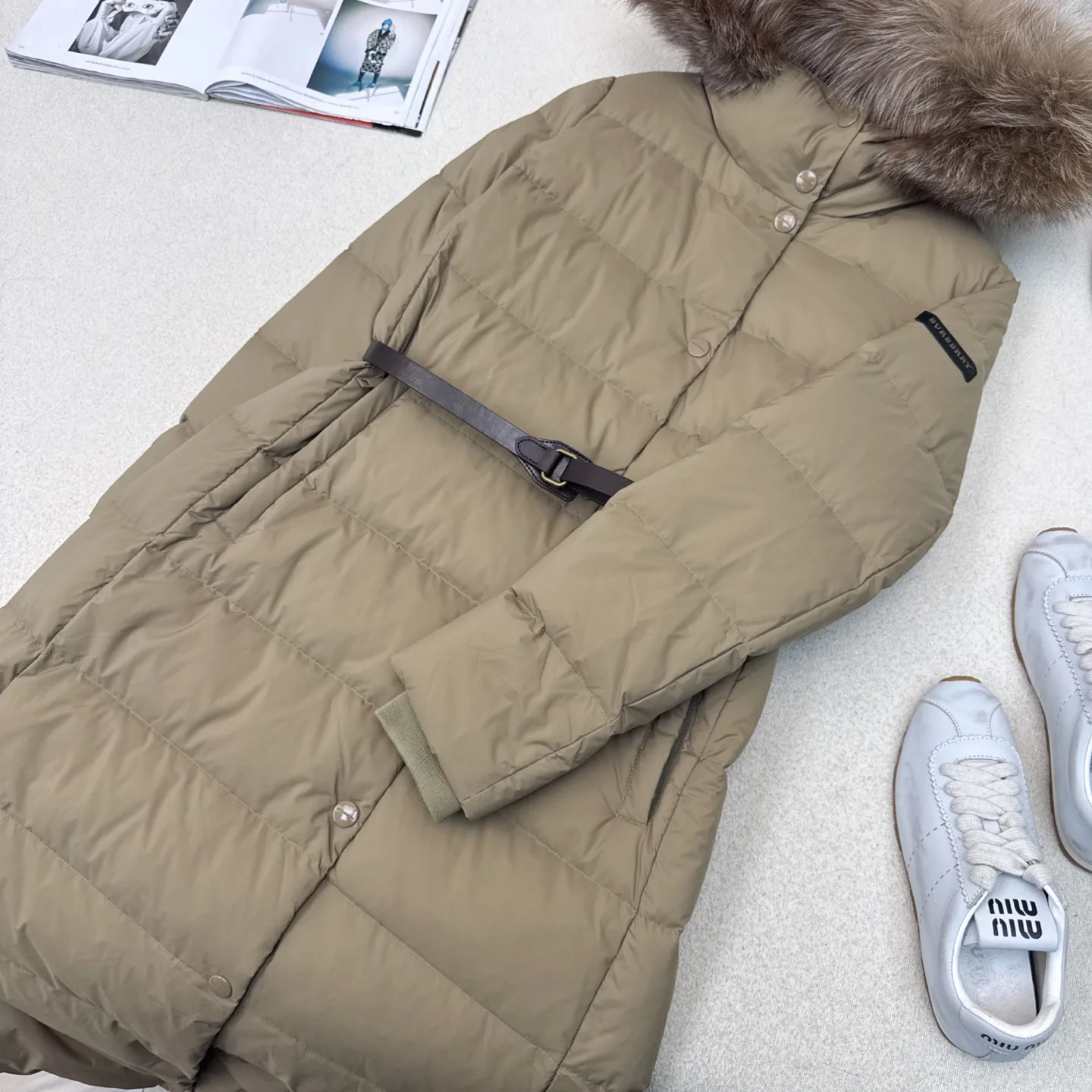 Куртки И Пуховики Женские Burberry 799668