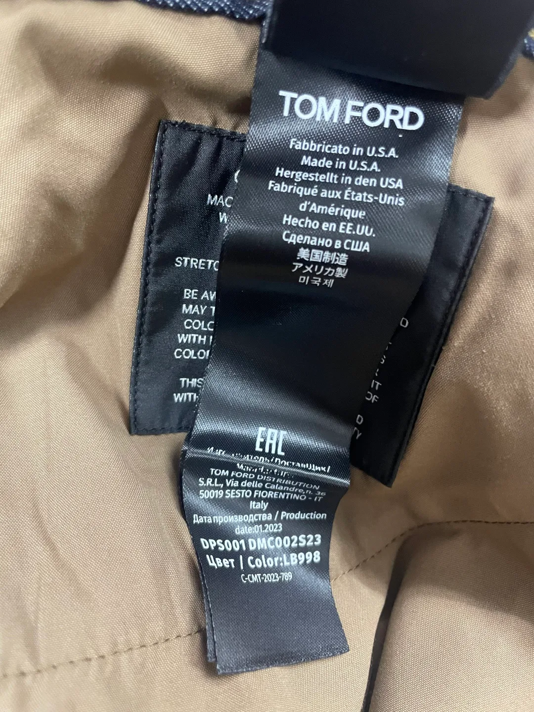 Джинсы Мужские Tom Ford 13564120