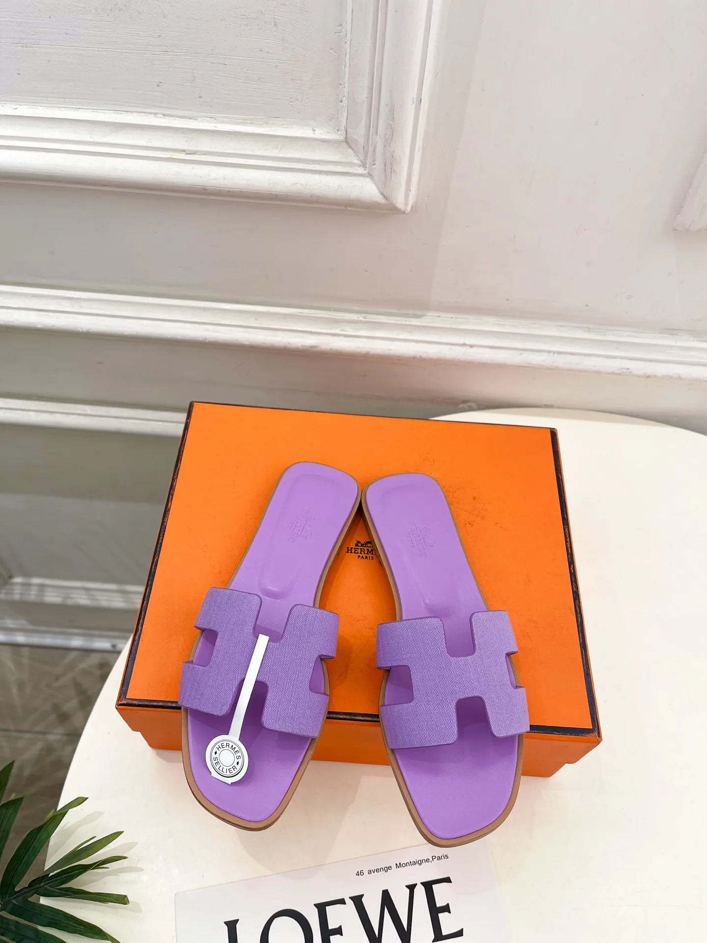 Шлепанцы Женские Hermes 1881581