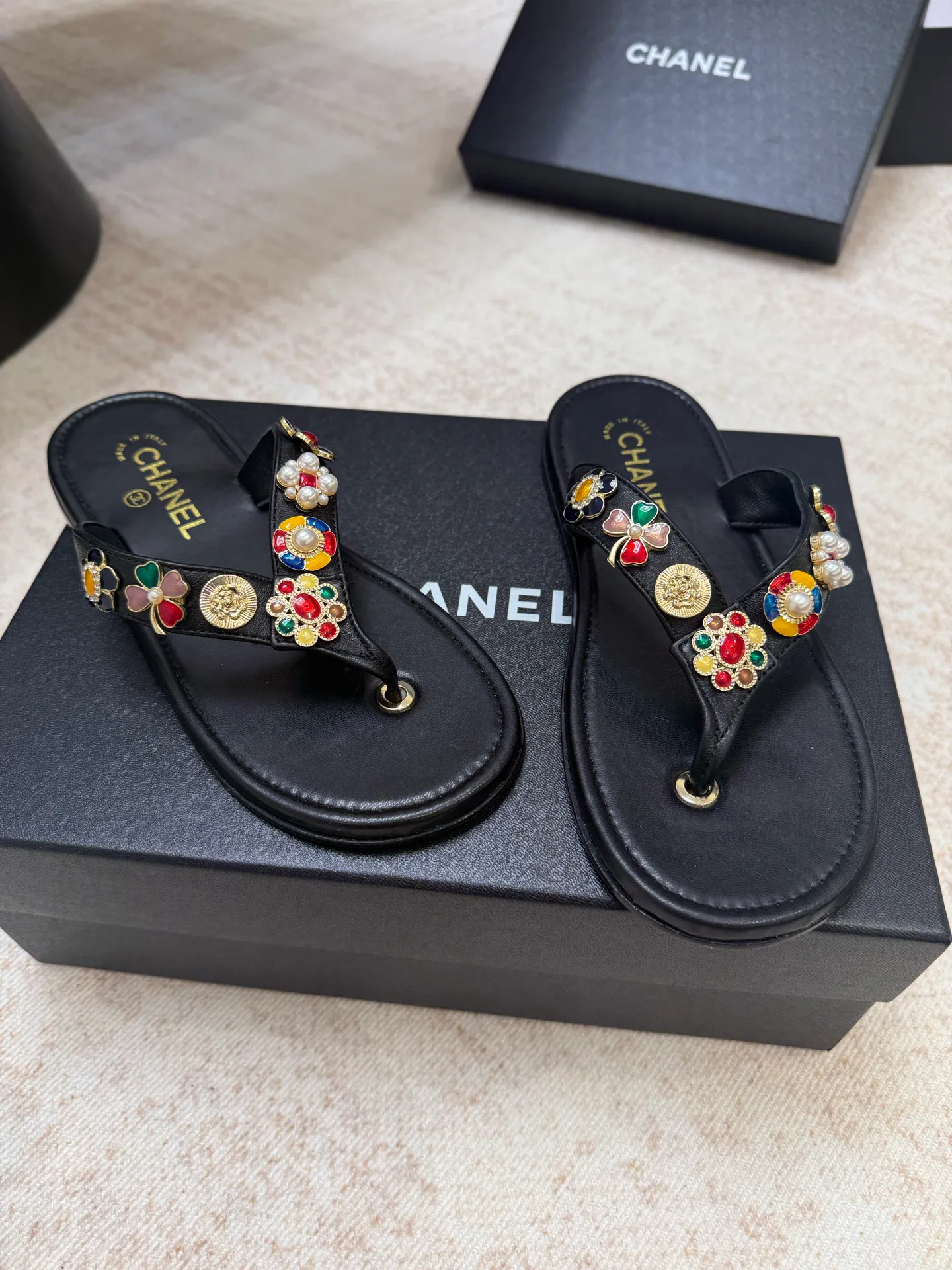 Шлепанцы Женские Chanel 11066231