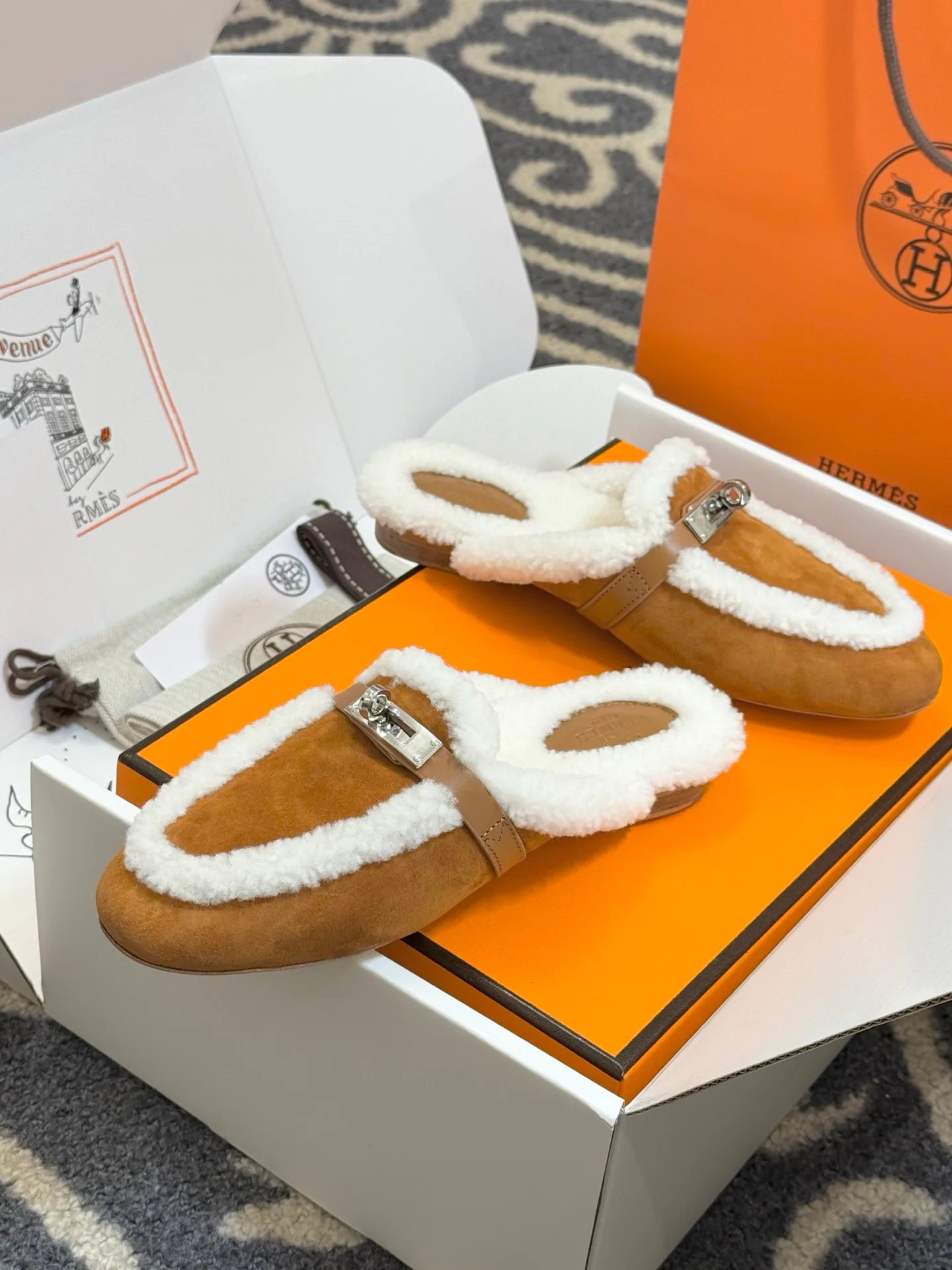 Мюли Женские Hermes 60690