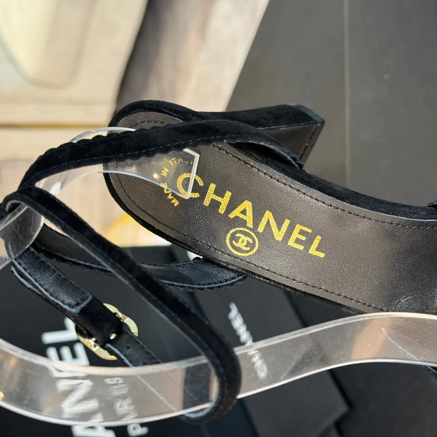 Босоножки Женские Chanel 53393