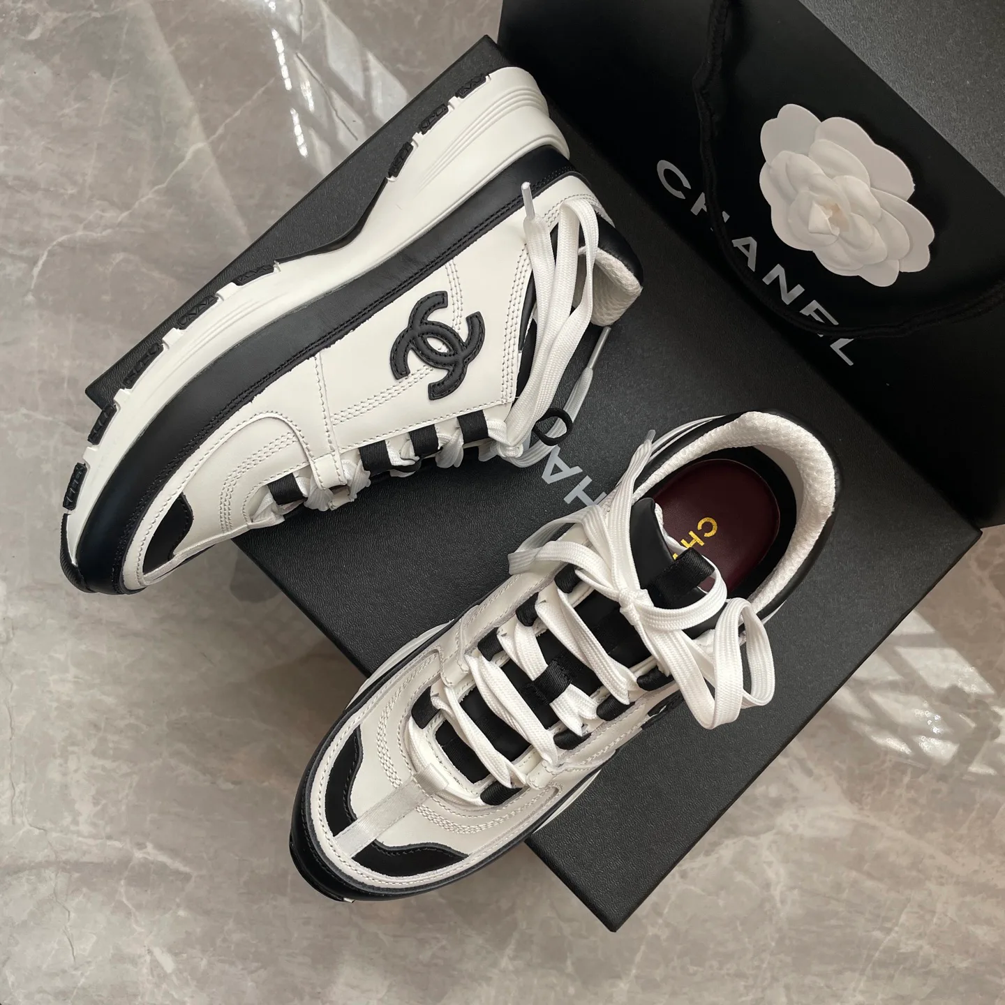 Кроссовки Женские Chanel 18850867