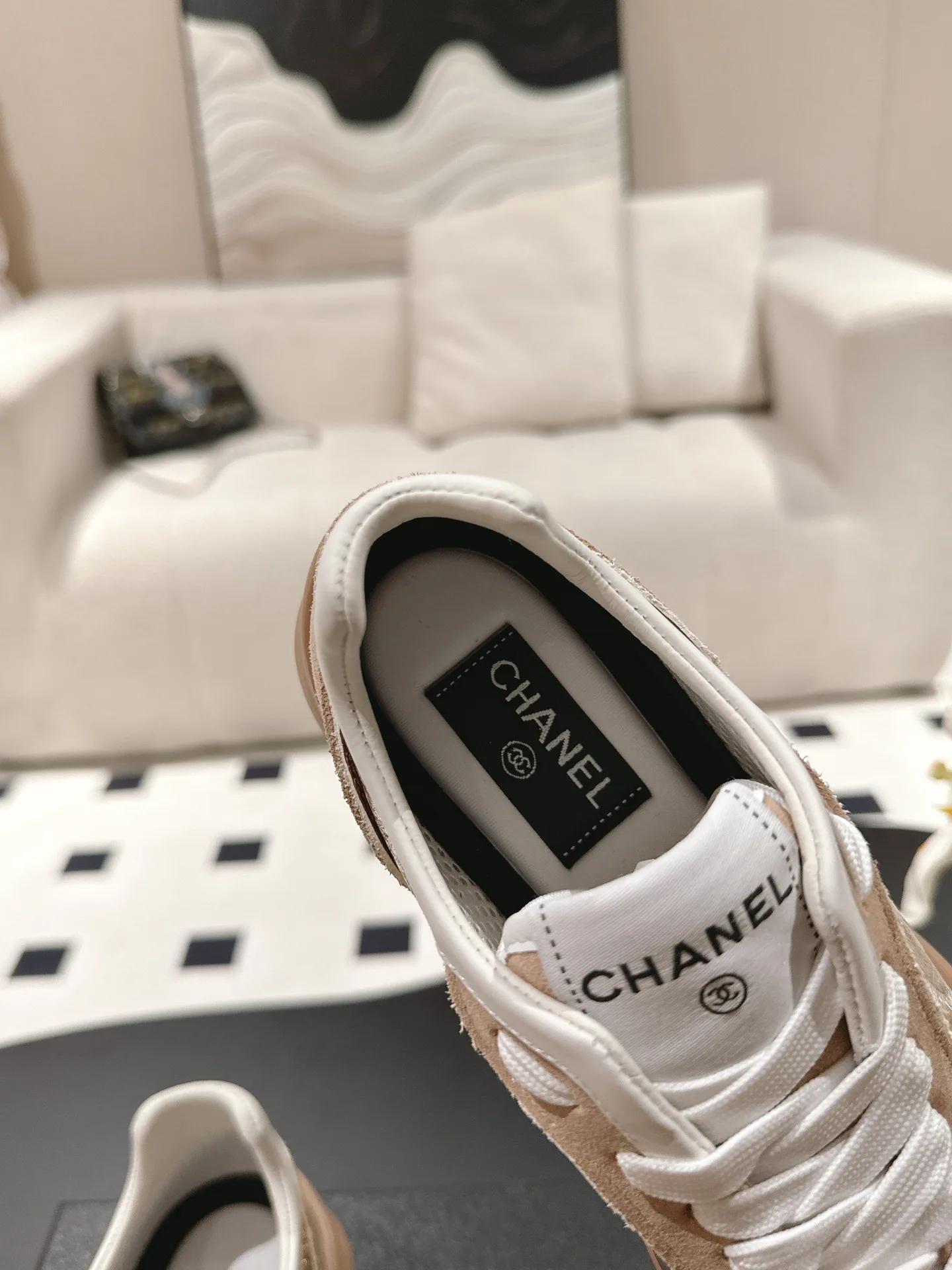 Кроссовки Женские Chanel 1769864