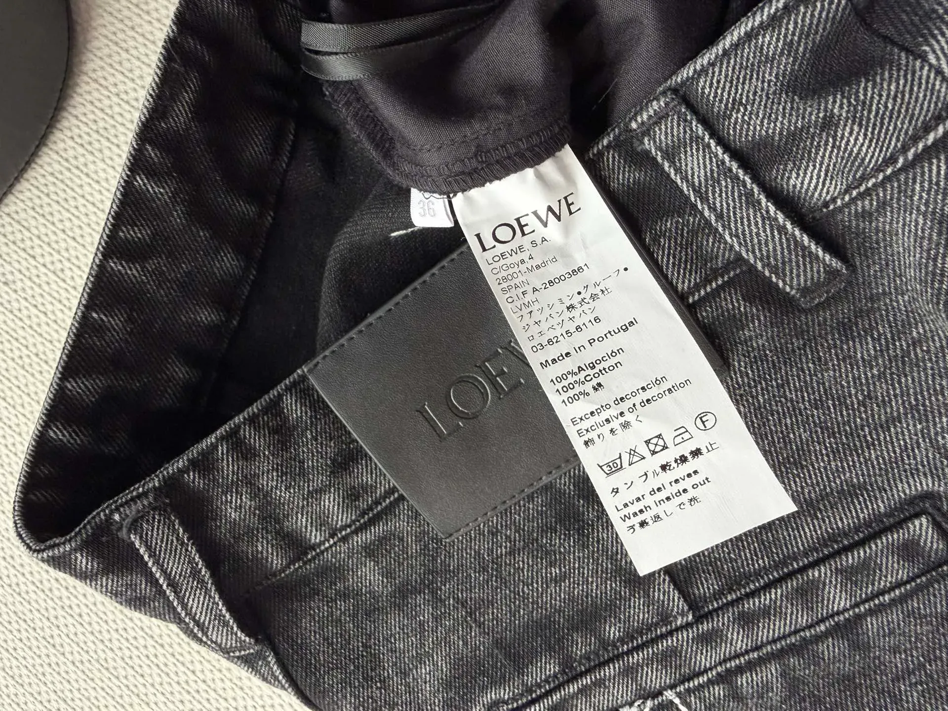 Джинсы Женские Loewe 1872773