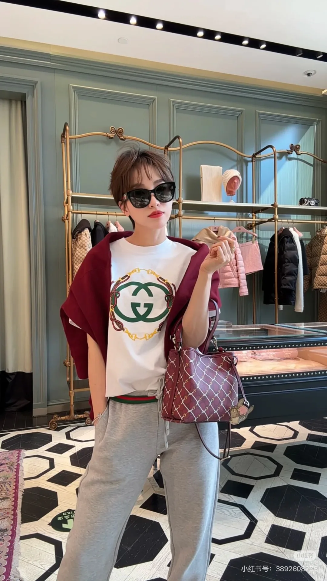 Футболки Женские Gucci 950347