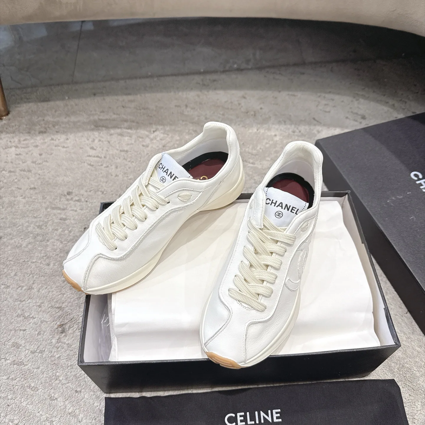 Кроссовки Женские Chanel 18737892