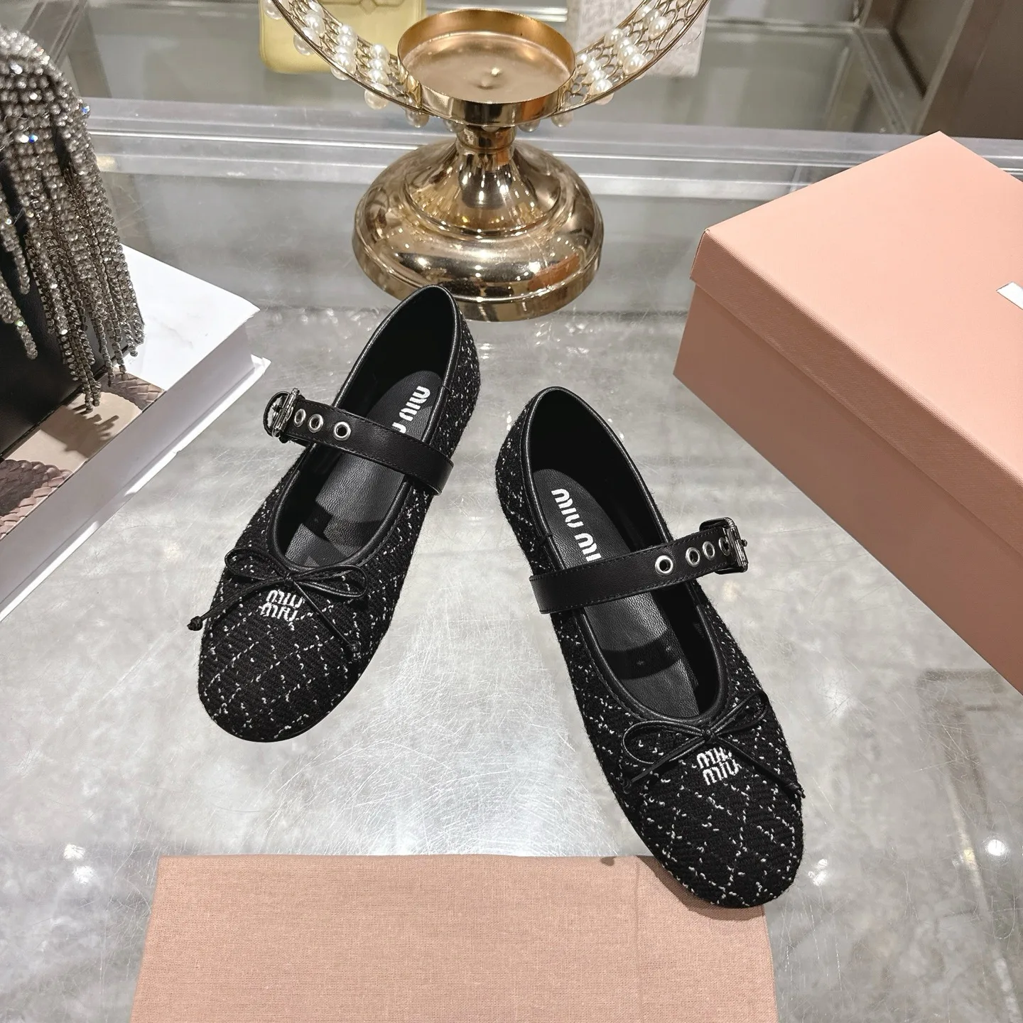Балетки Женские Miu Miu 1348206