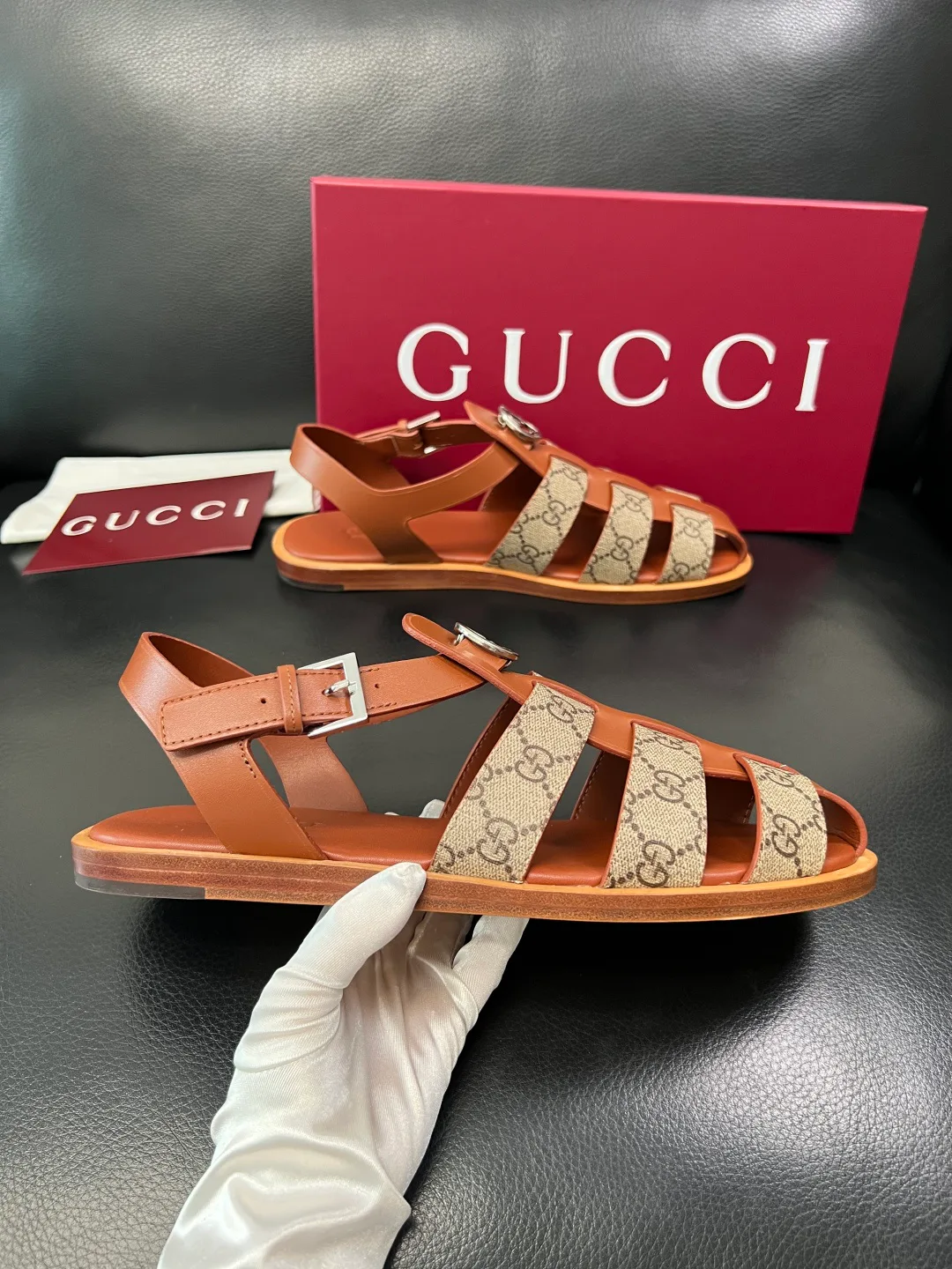 Сандалии Мужские Gucci 13568830