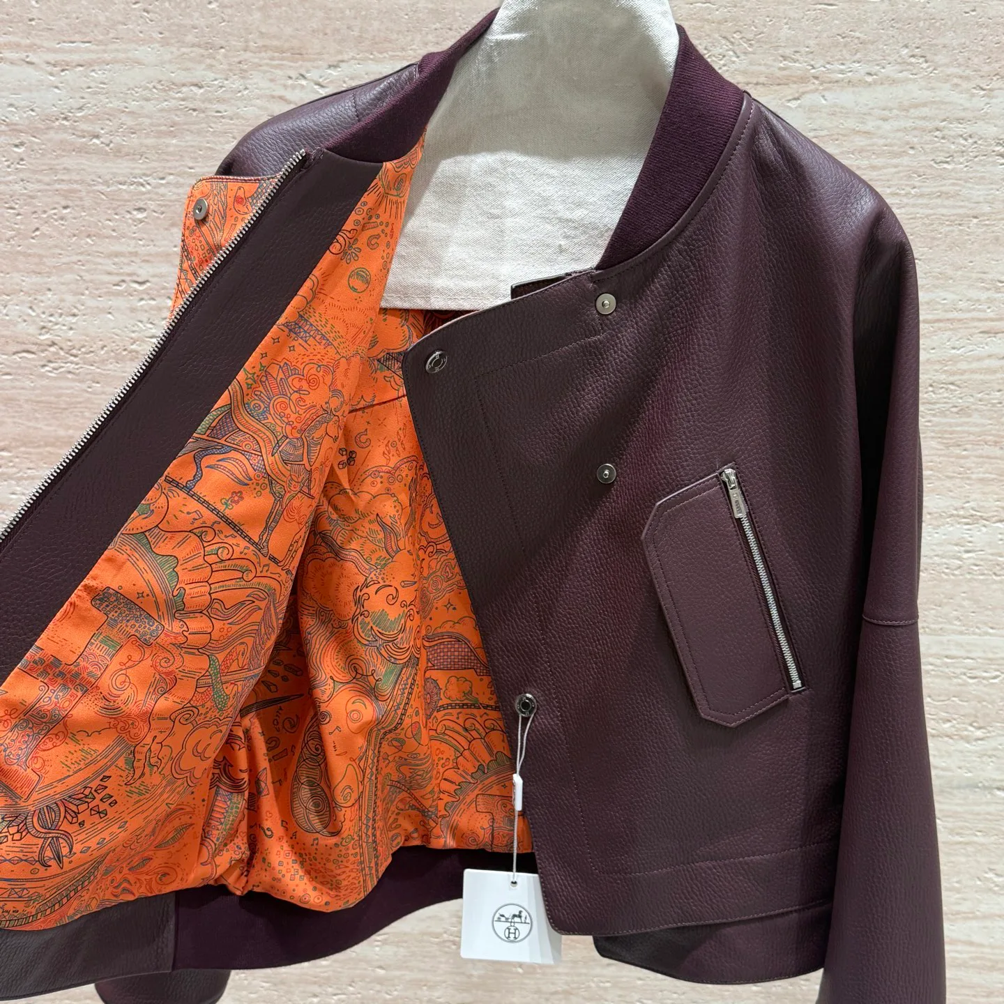 Кожаные Куртки И Дублёнки Женские Hermes 11546772
