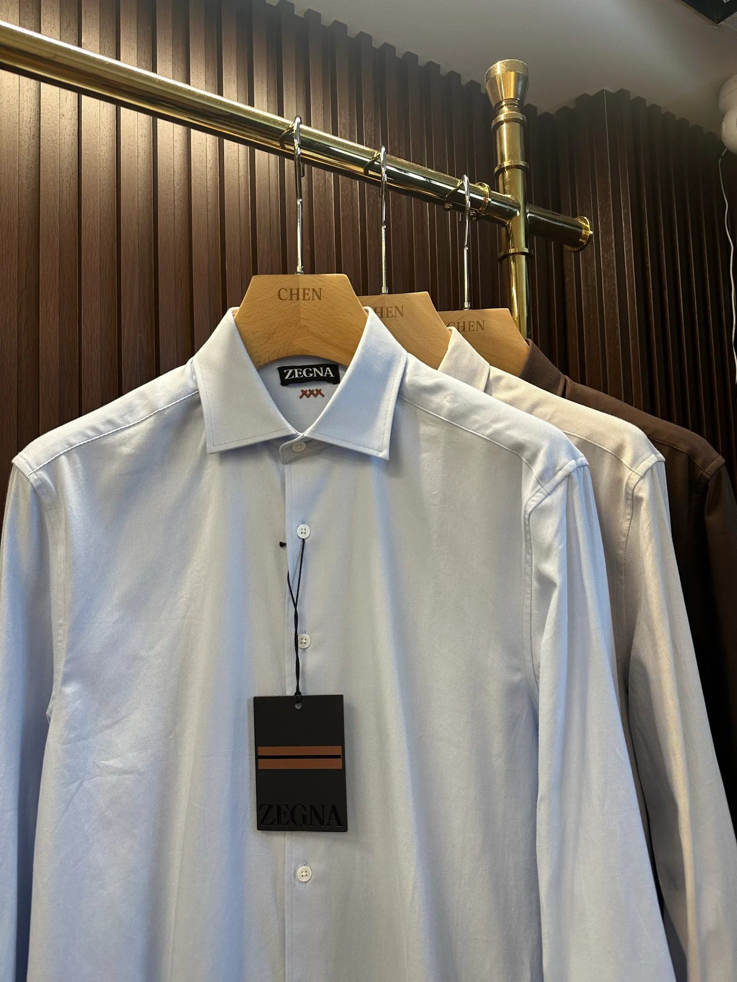 Рубашки Мужские Zegna 11383602