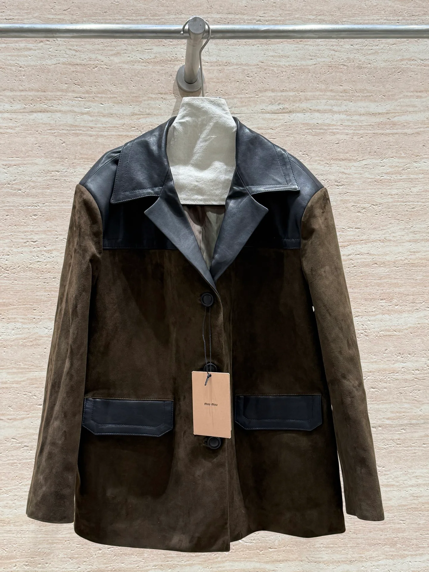 Кожаные Куртки И Дублёнки Мужские Miu Miu 4575569