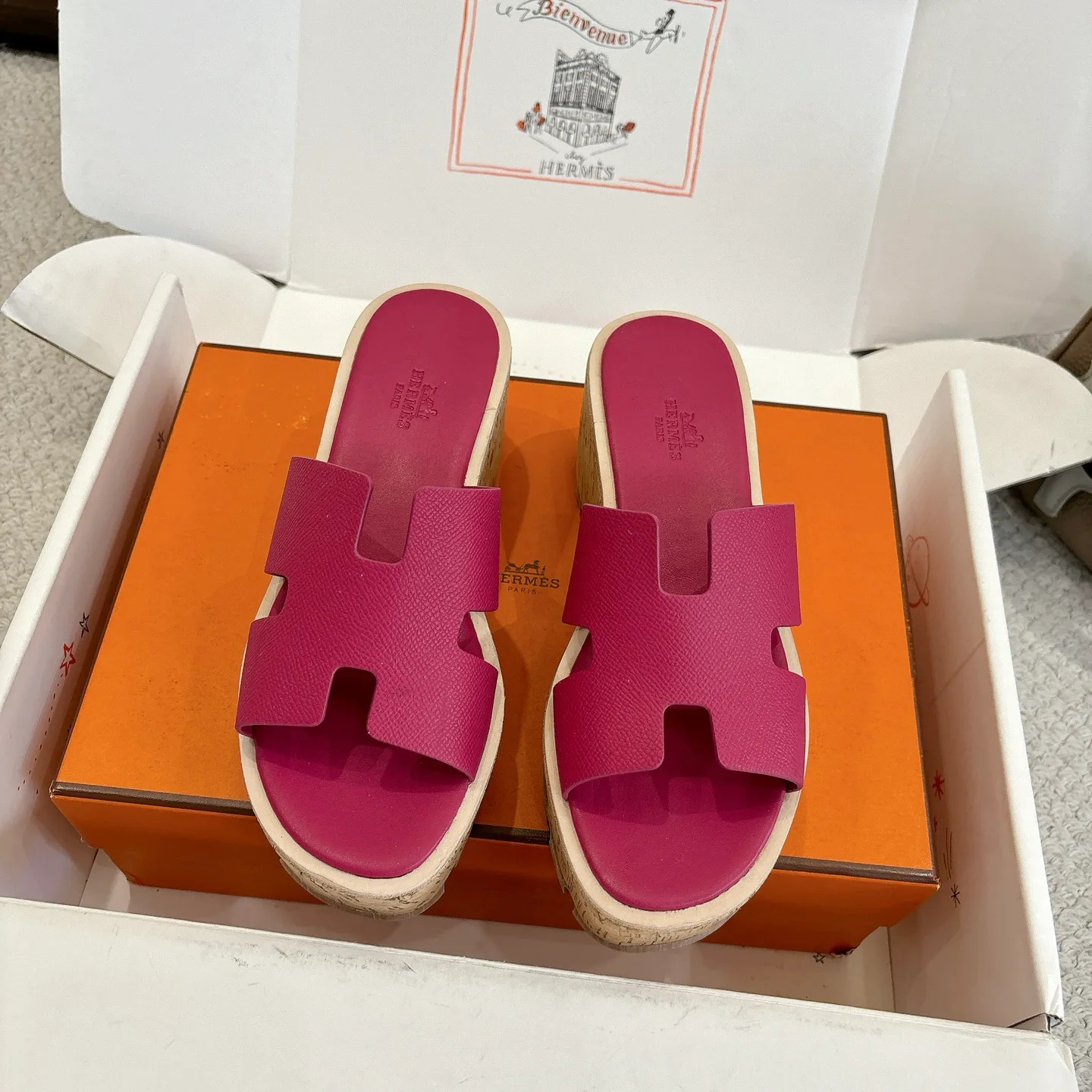 Босоножки Женские Hermes 808006