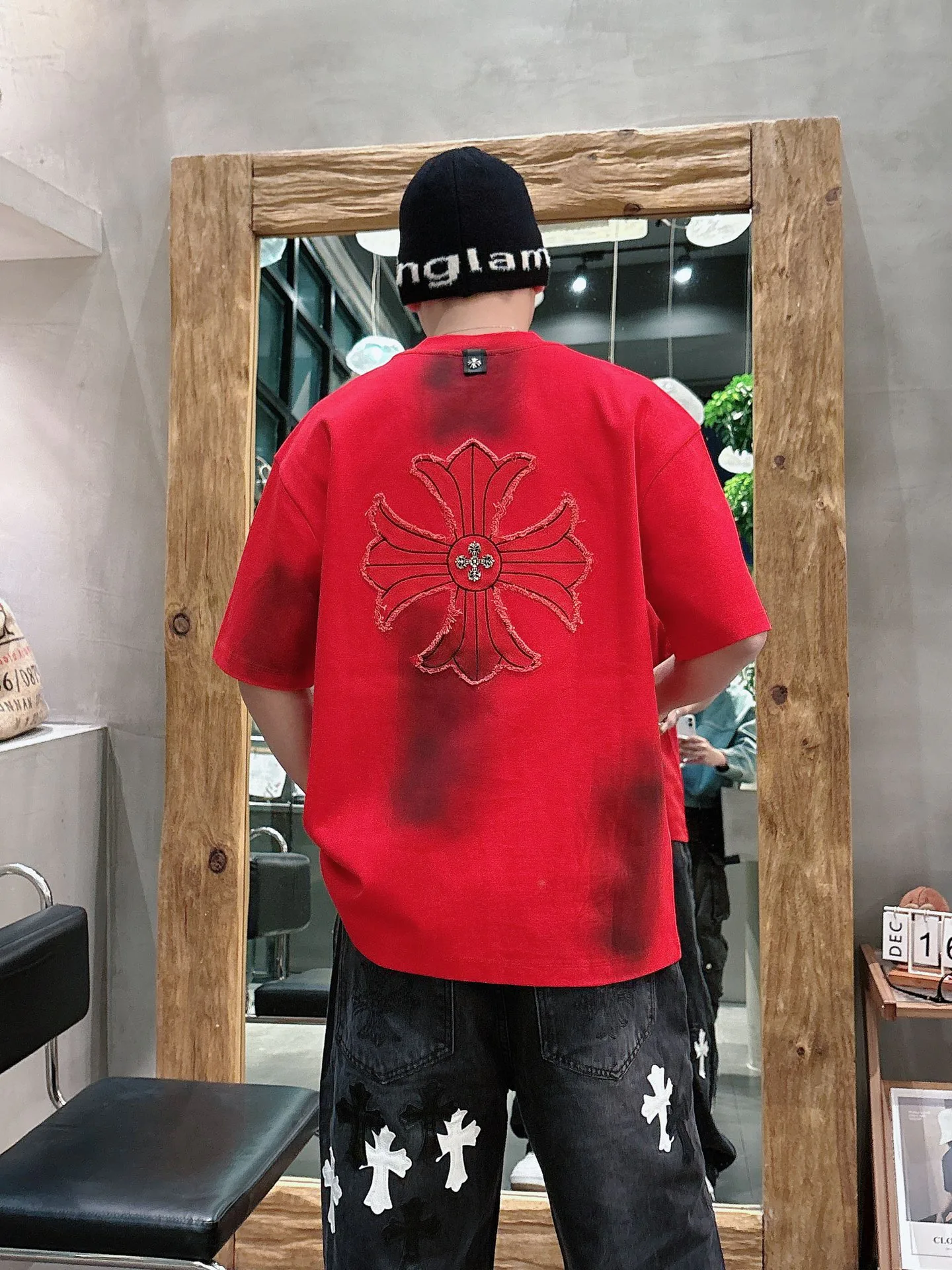 Футболки Мужские Chrome Hearts 787613