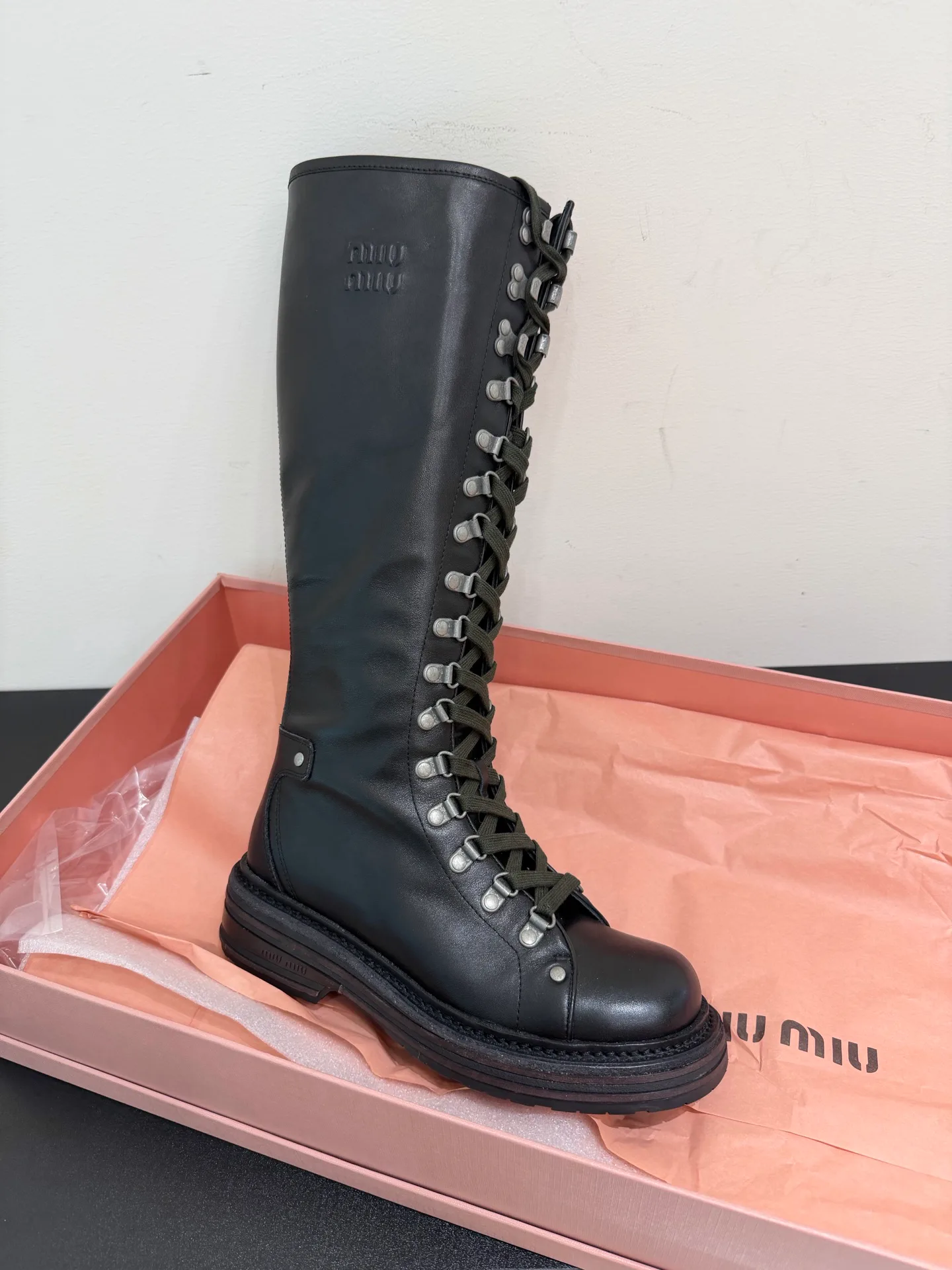 Сапоги Женские Miu Miu 18363616