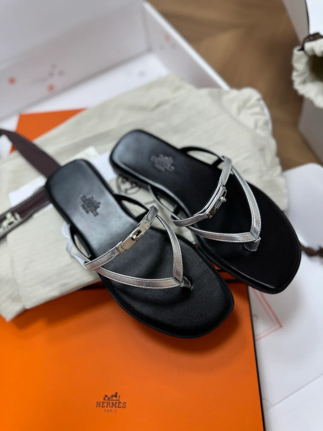 Шлепанцы Женские Hermes 13930285