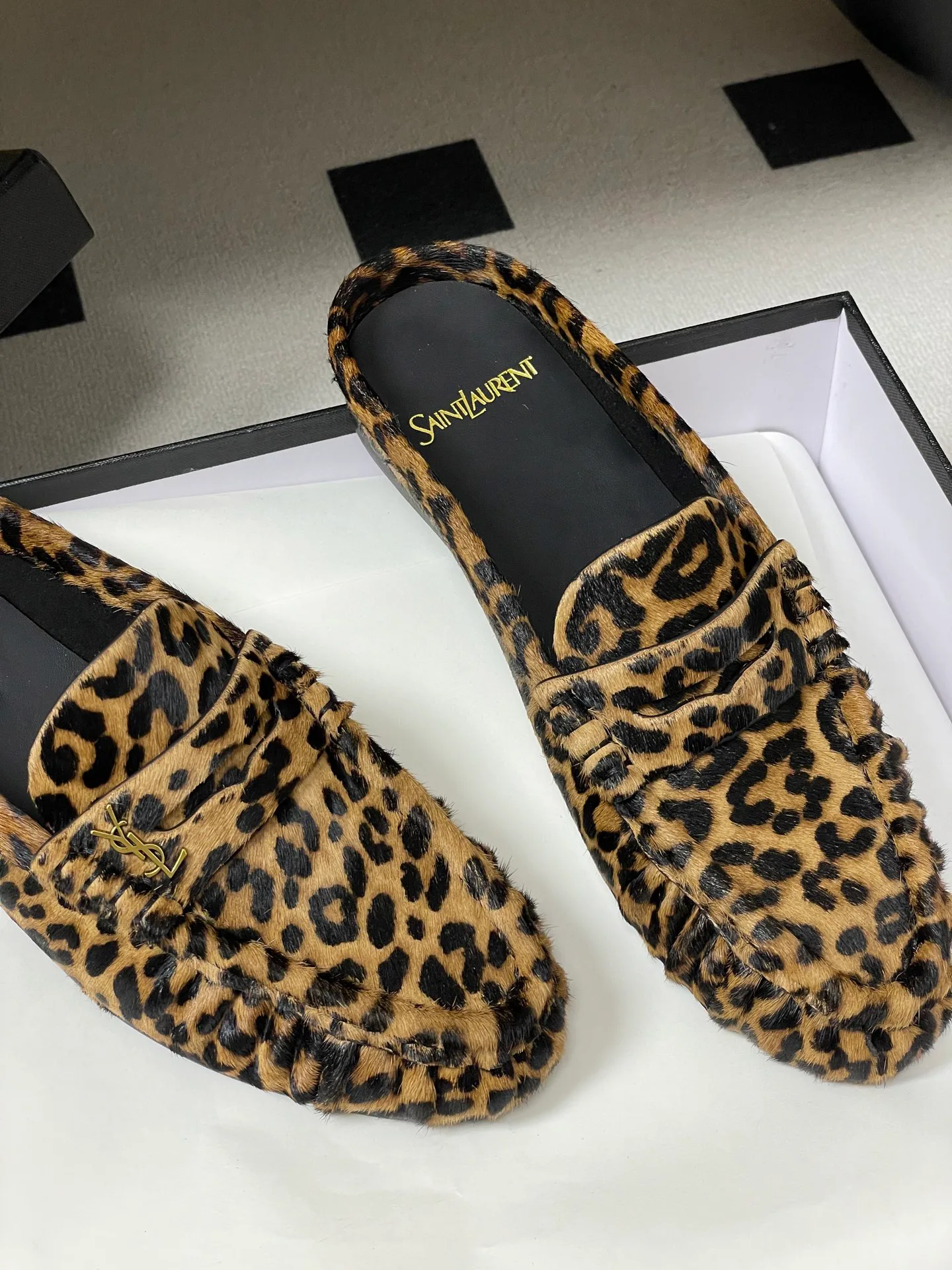 Мюли Женские Saint Laurent 555363