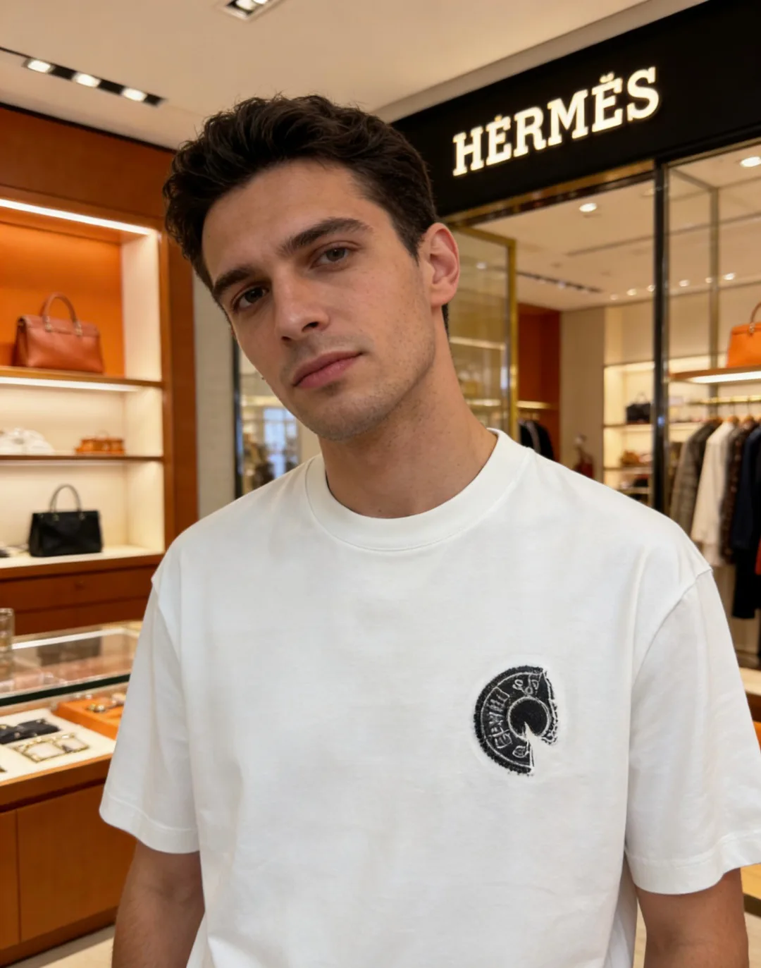 Футболки Мужские Hermes 13442023