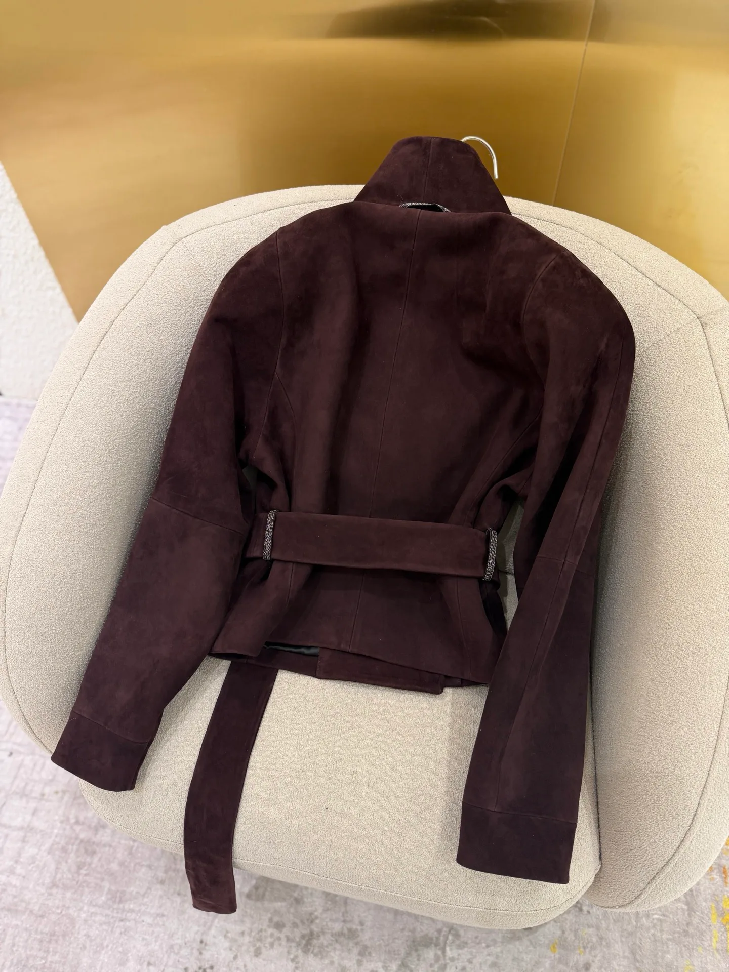 Кожаные Куртки И Дублёнки Женские Brunello Cucinelli 11544835