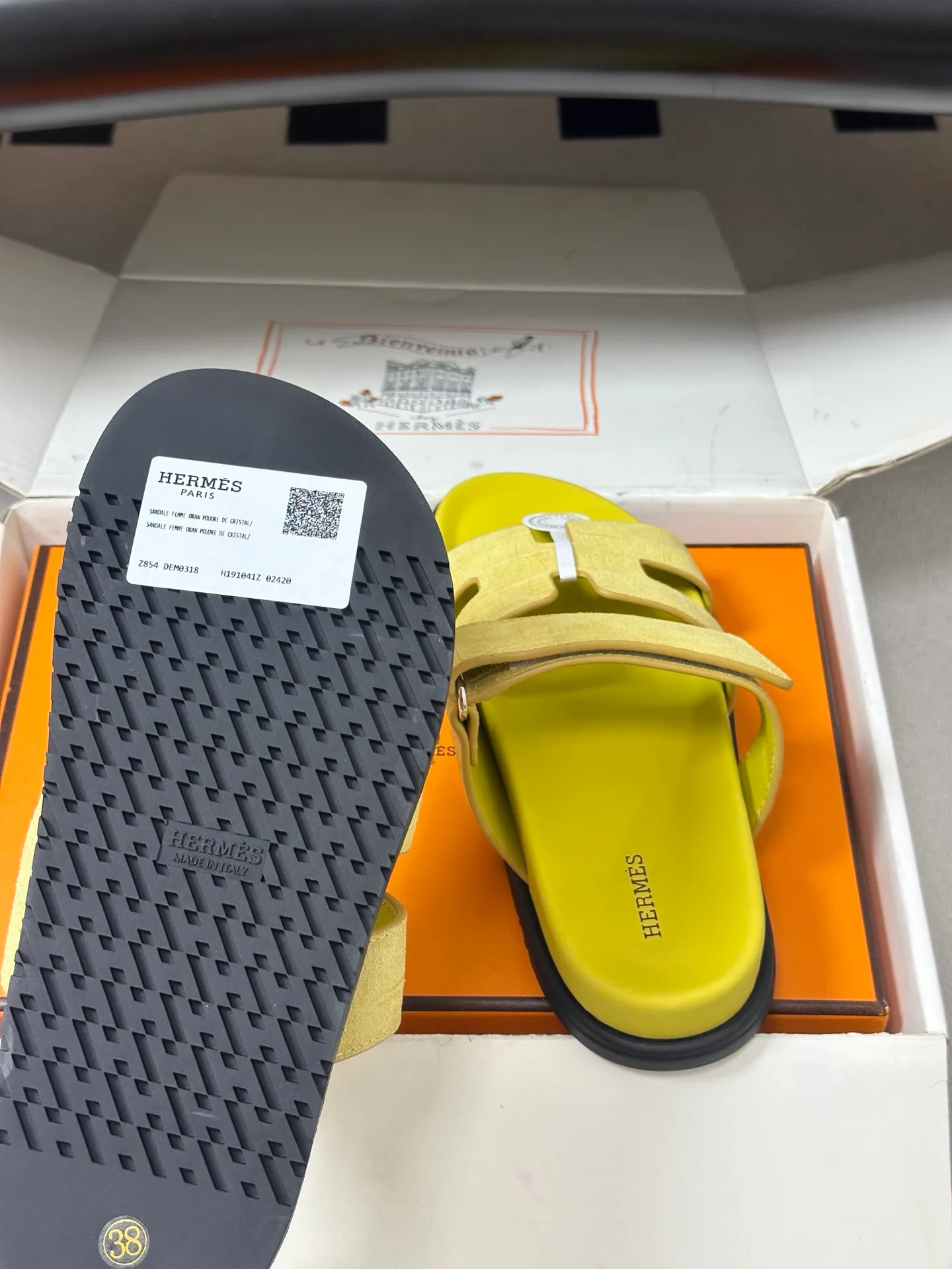 Шлепанцы Женские Hermes 17557932