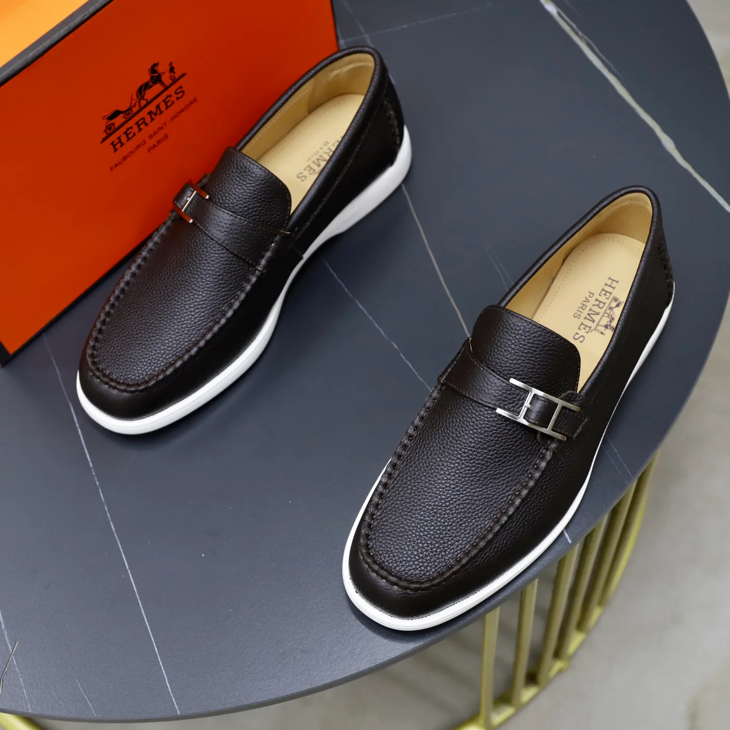 Лоферы И Туфли Мужские Hermes 18103102