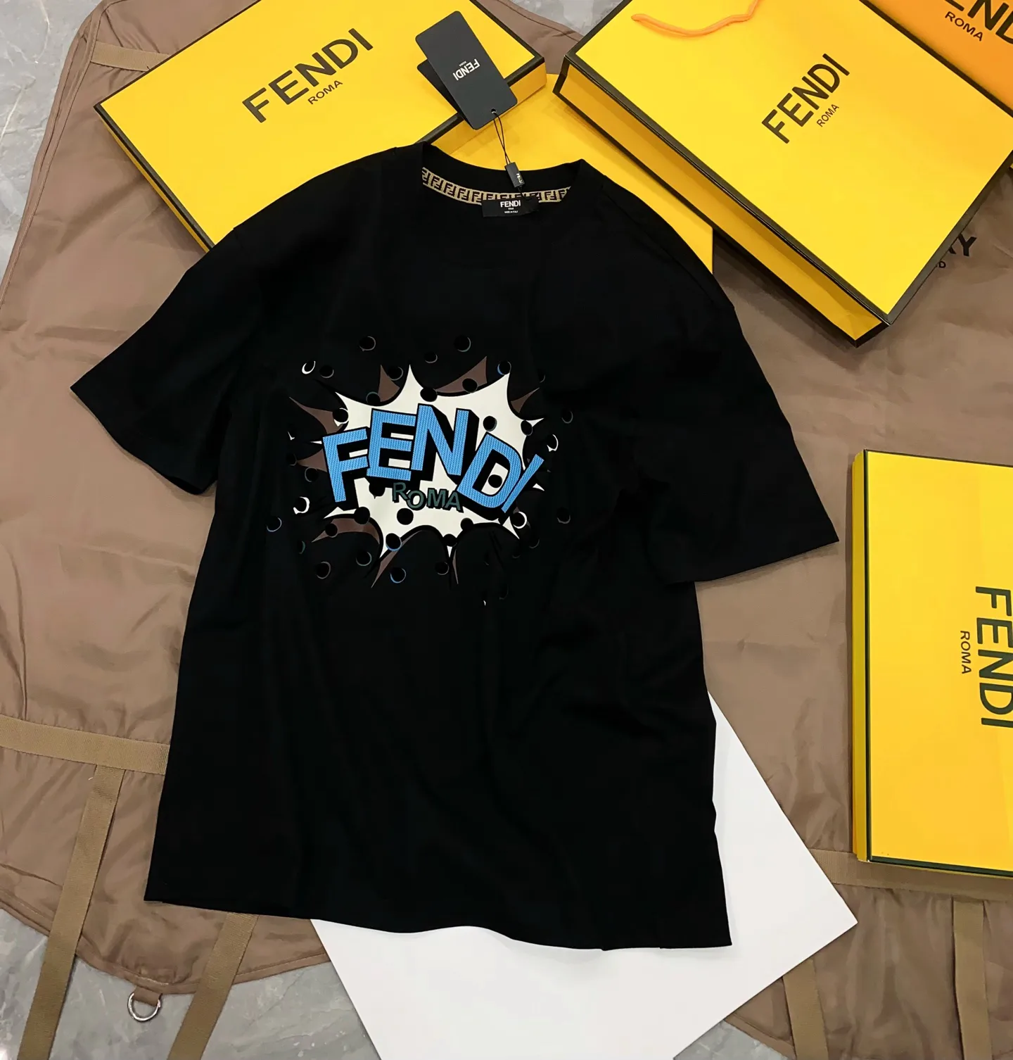 Футболки Мужские Fendi 3376818