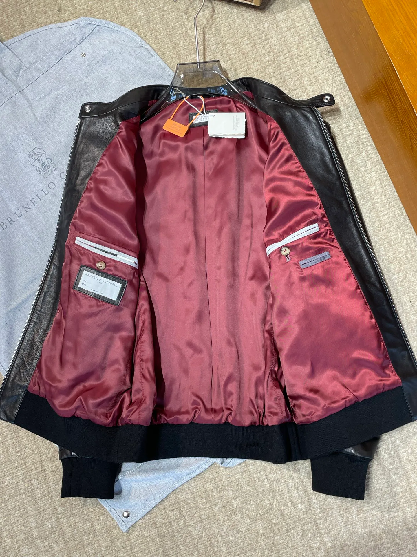 Кожаные Куртки И Дублёнки Женские Brunello Cucinelli 18235915