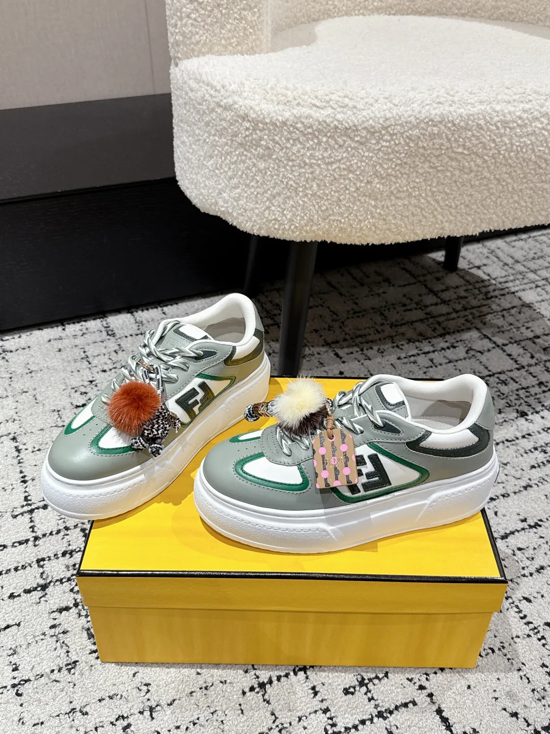 Кеды Женские Fendi 183199