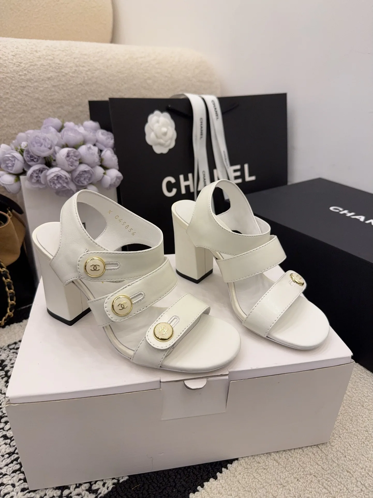 Босоножки Женские Chanel 403283