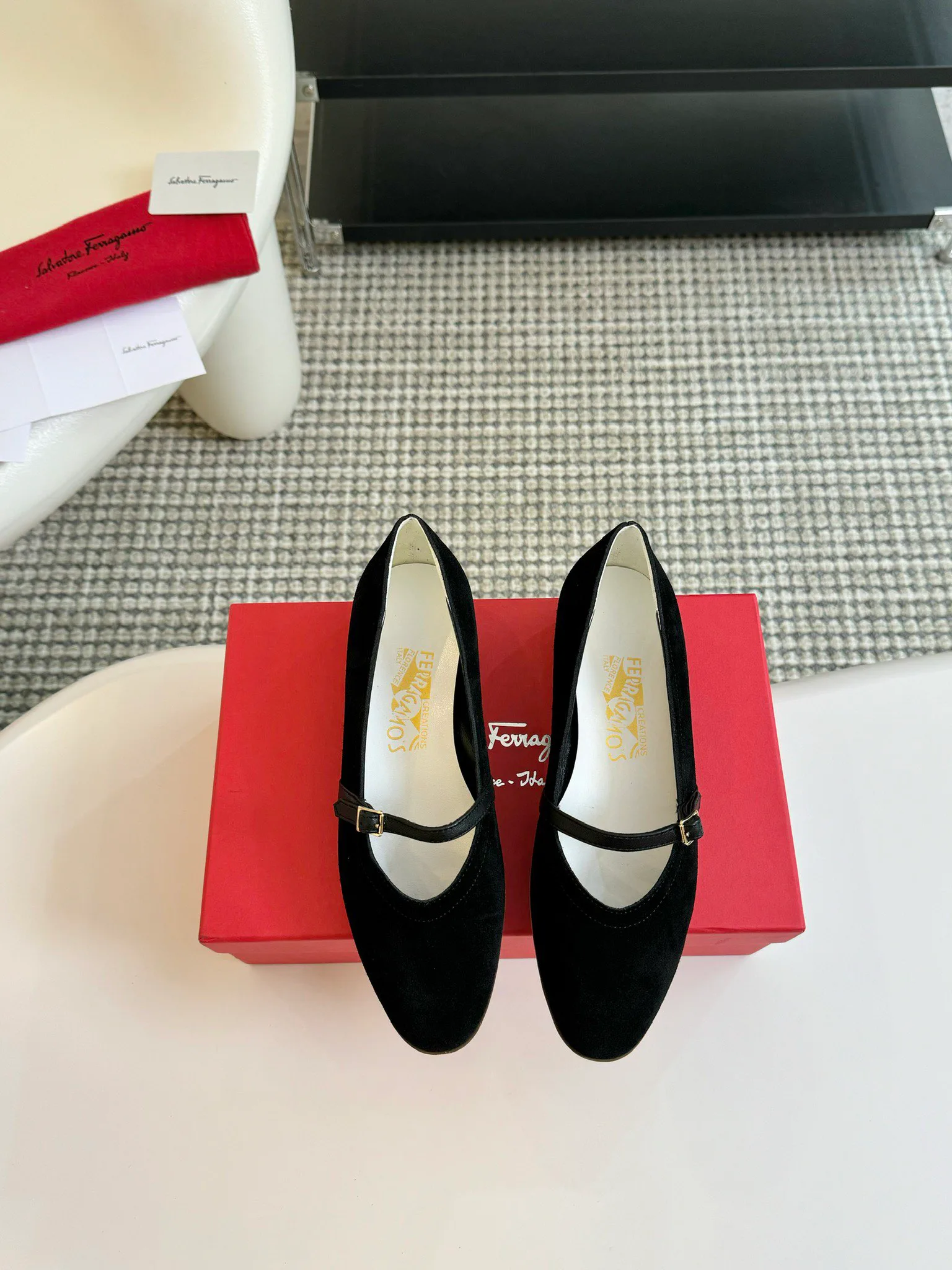 Балетки Женские Salvatore Ferragamo 579295